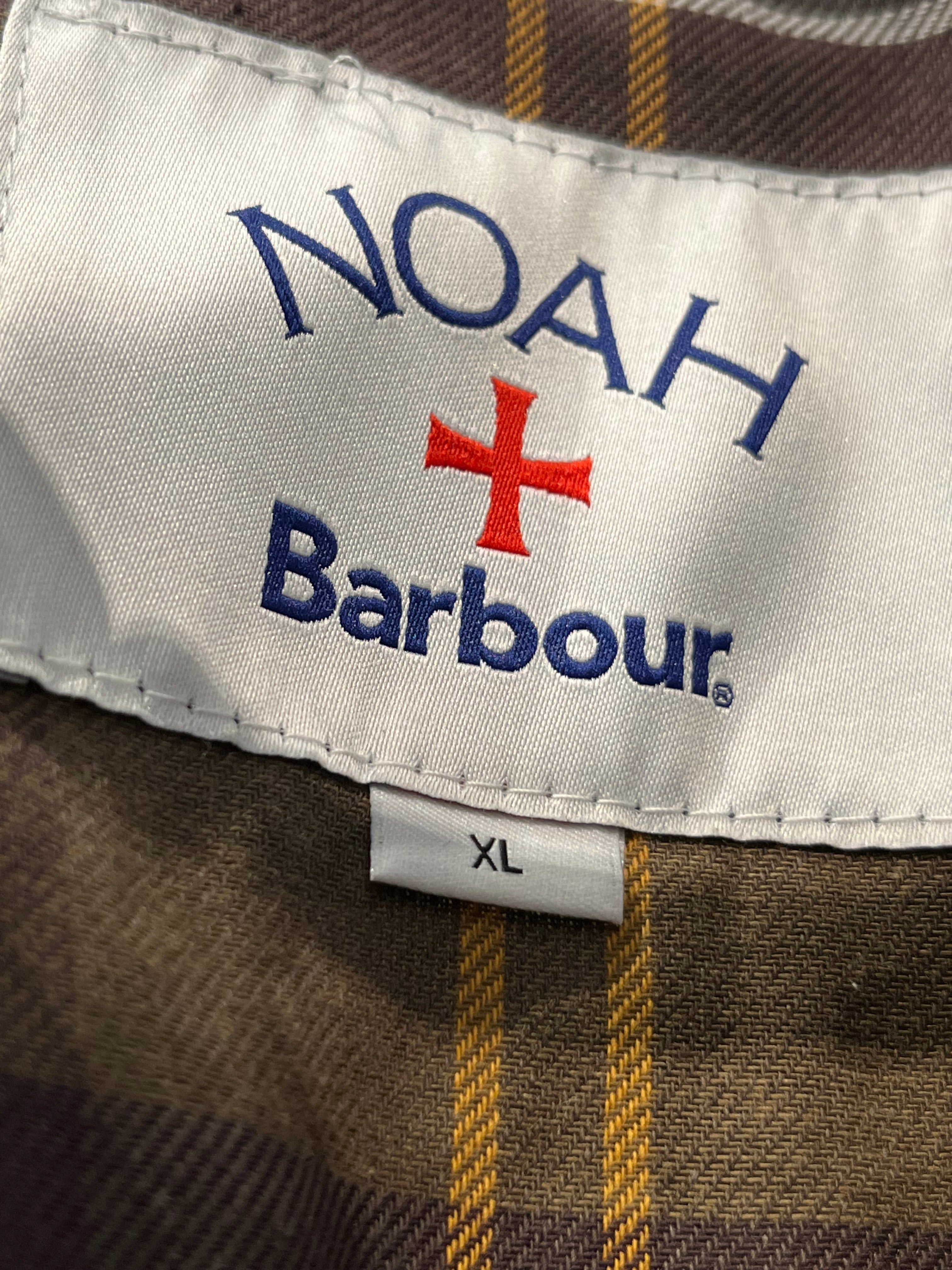 NOAH/Barbour/Jacket/XL/Cotton/WHT/Animal Pattern/waxed zebra bedale view 3