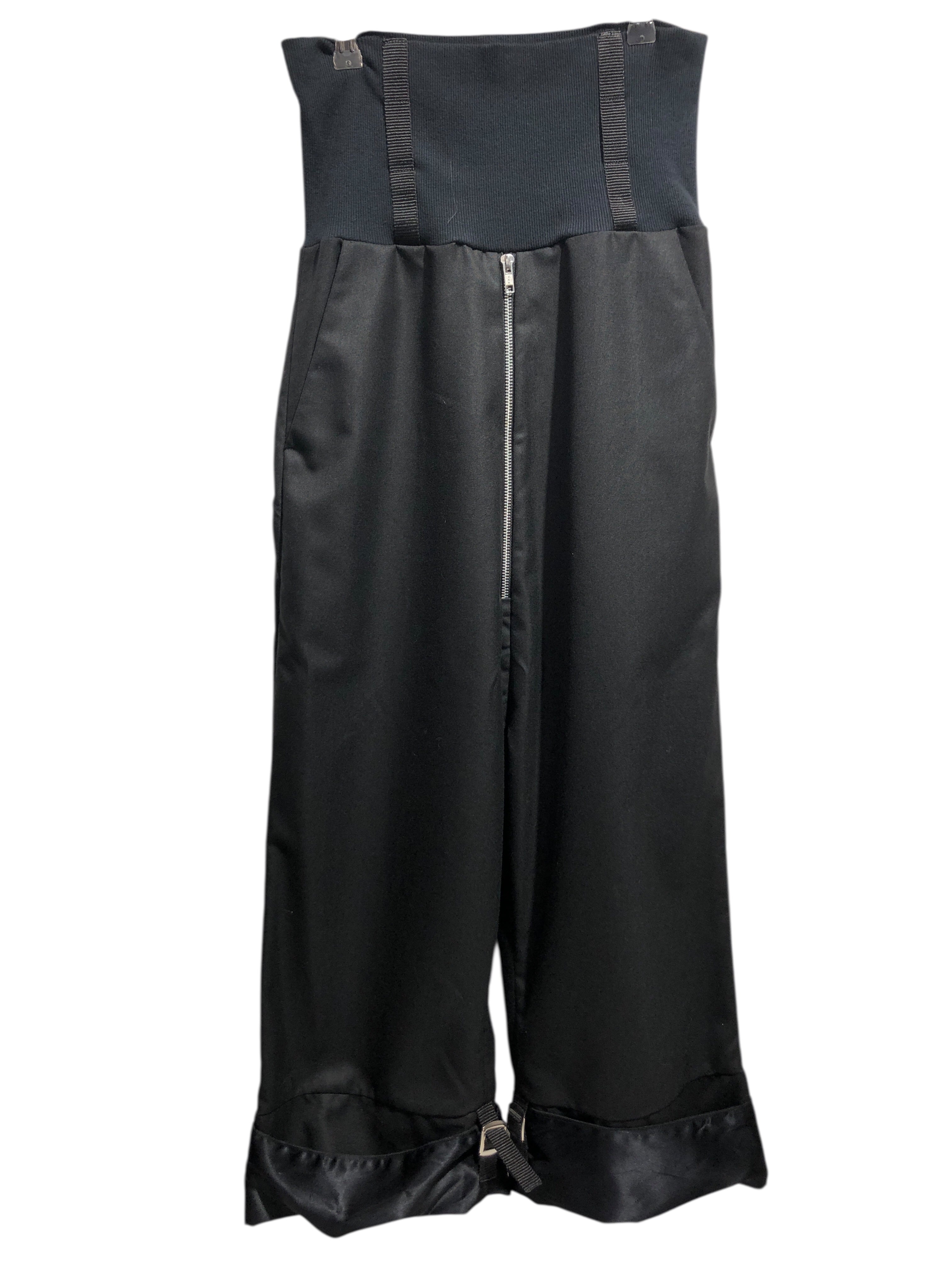Frocku /Straight Pants/M/Cotton/BLK/ view 1
