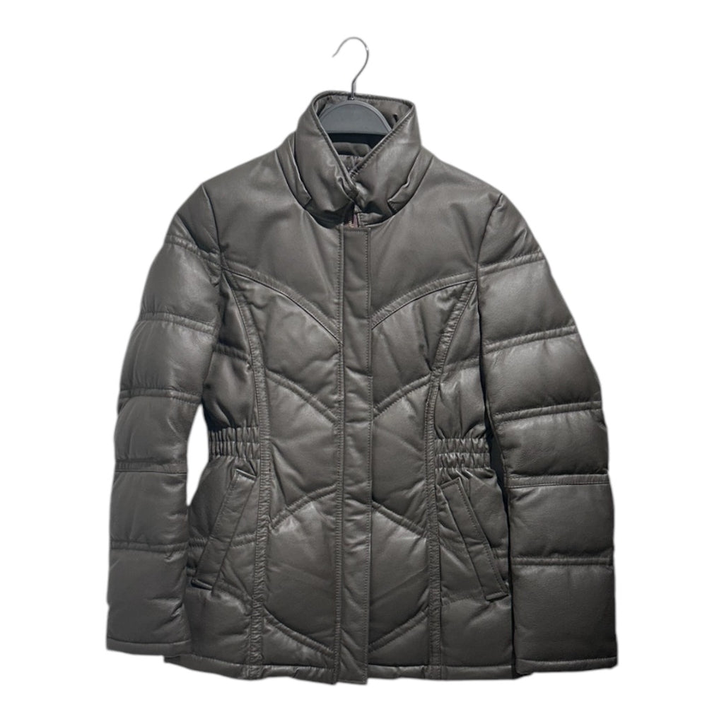 TORNADO MART/Puffer Jkt/40/Leather/GRN/ – 2nd STREET USA
