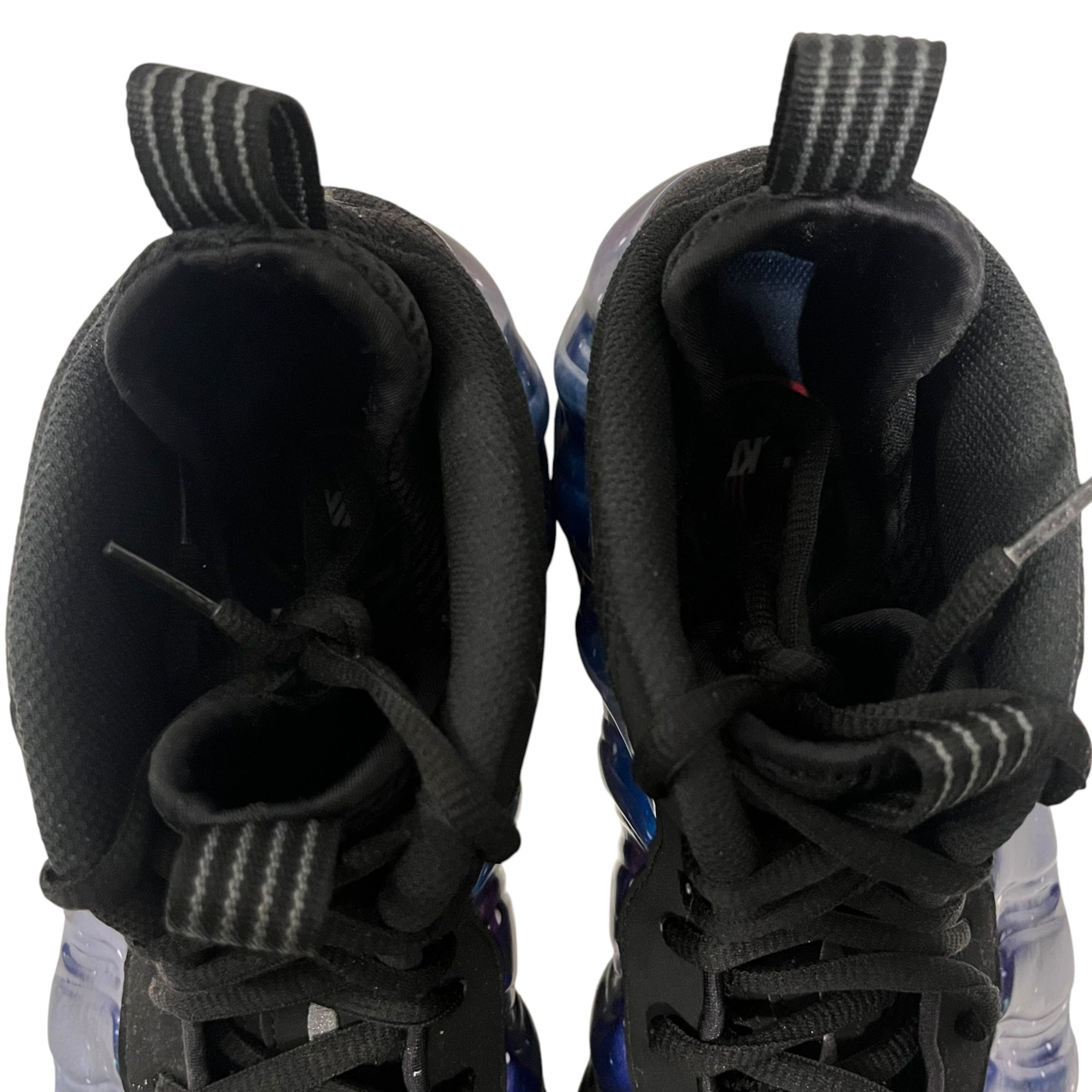 NIKE/Hi-Sneakers/US 13/All Over Print/PPL/galaxy foams view 3