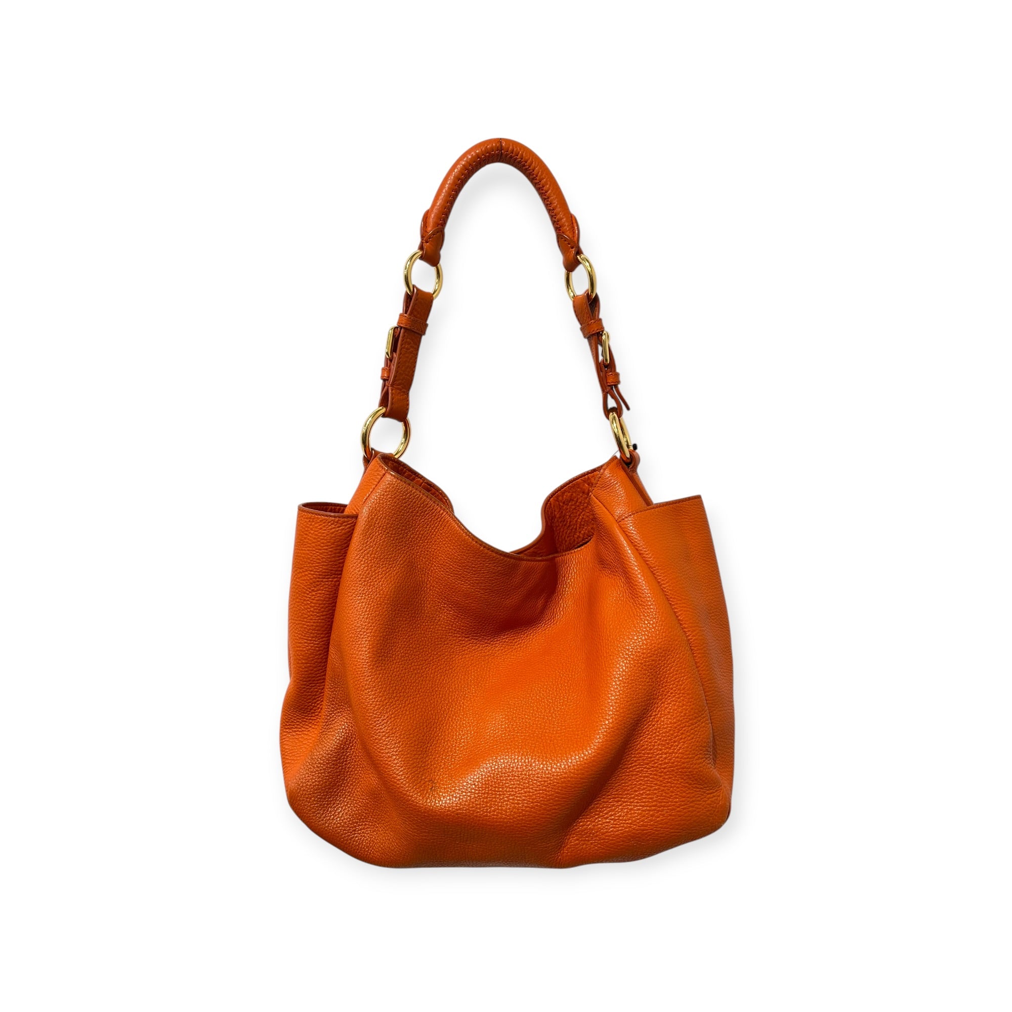 PRADA/Bag/Leather/ORN/VITELLO DAINO HOBO BAG view 6