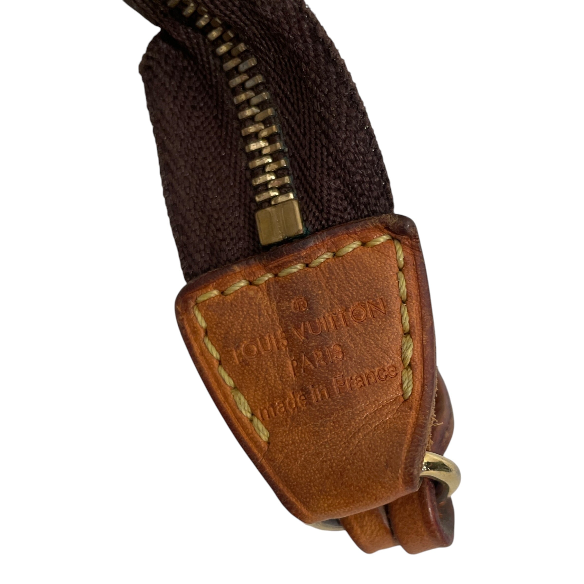 LOUIS VUITTON/Bag/Monogram/Leather/BRW/POCHETTE view 5