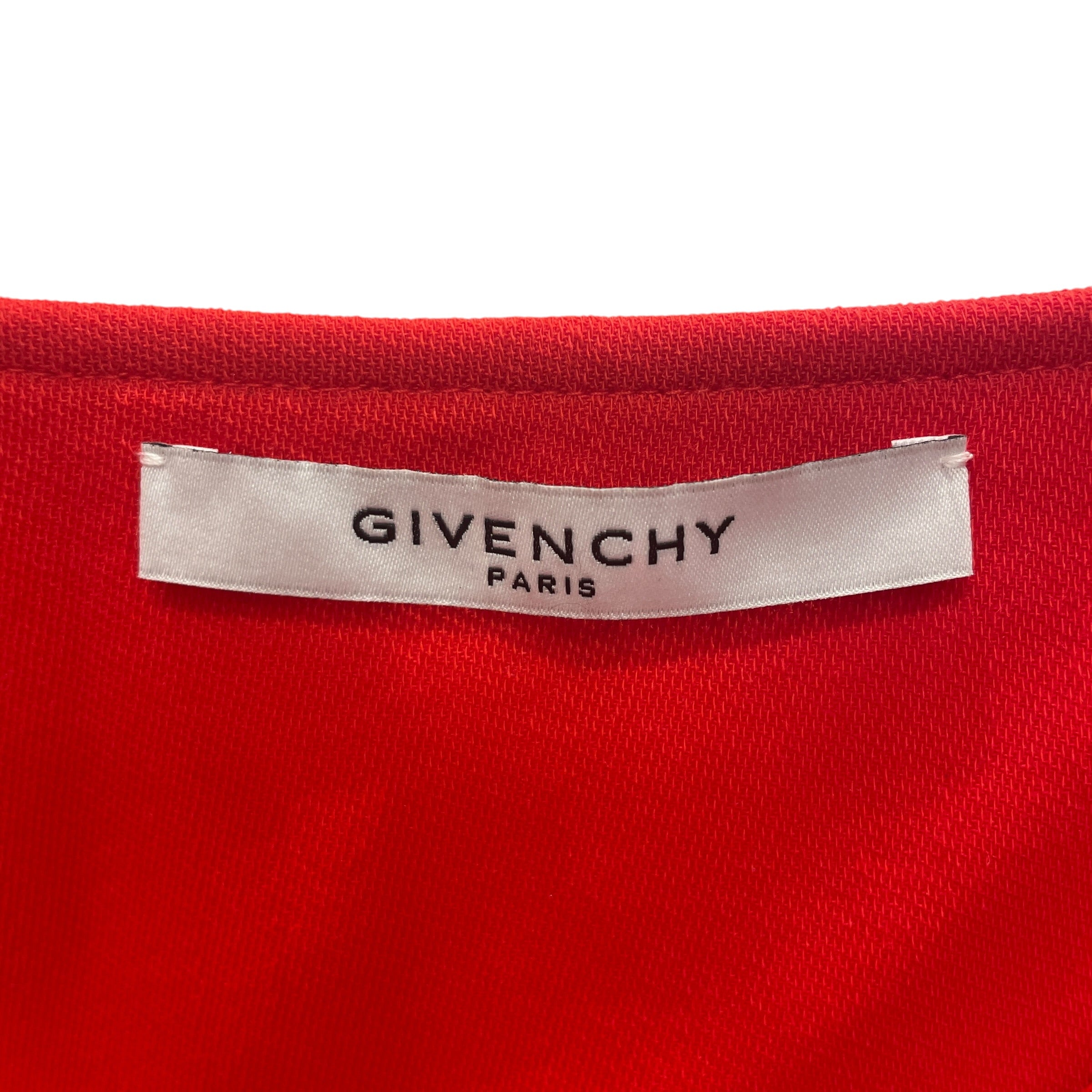 GIVENCHY/Skirt/44/Cotton/RED/Pleated/ view 4