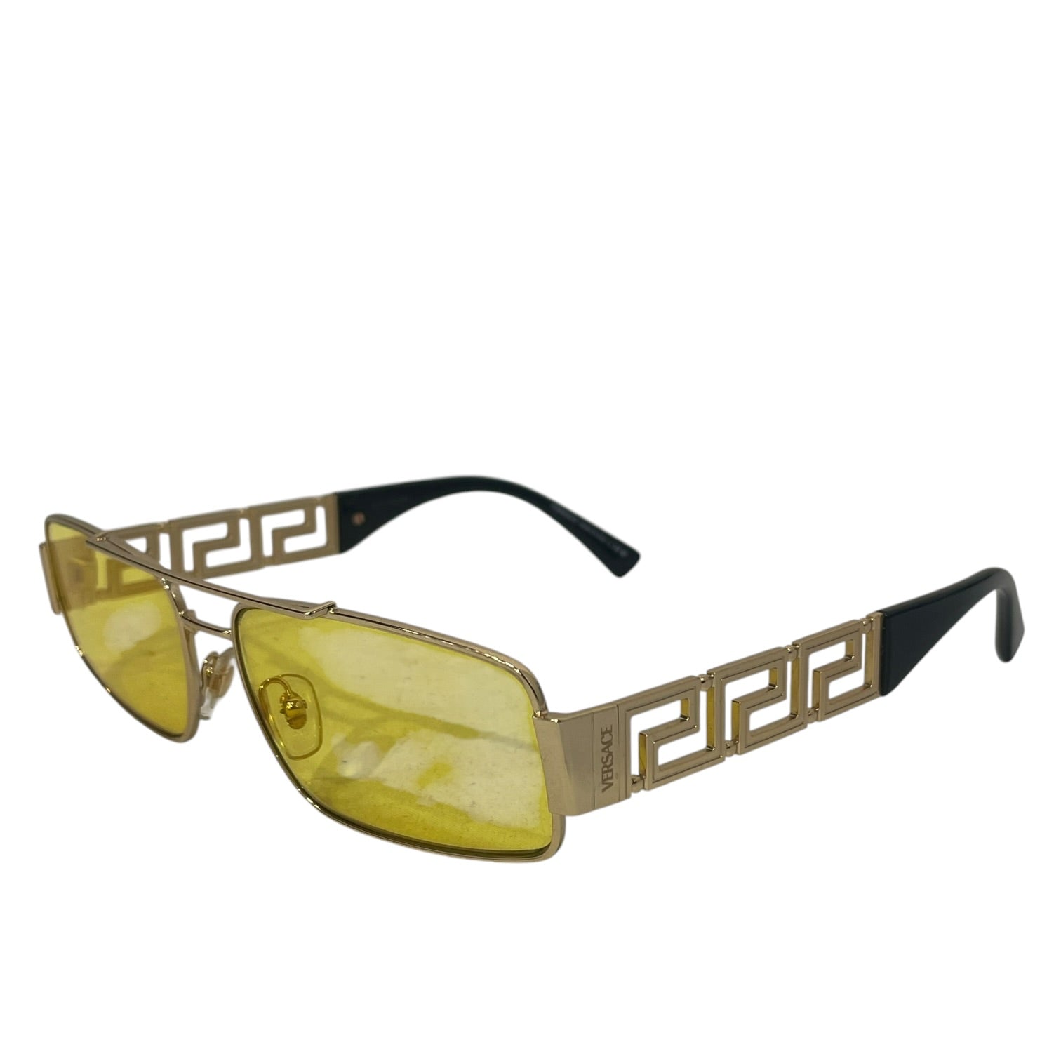 VERSACE/Sunglasses/Titanium/YEL/VE2257 YELLOW COLORWAY view 2