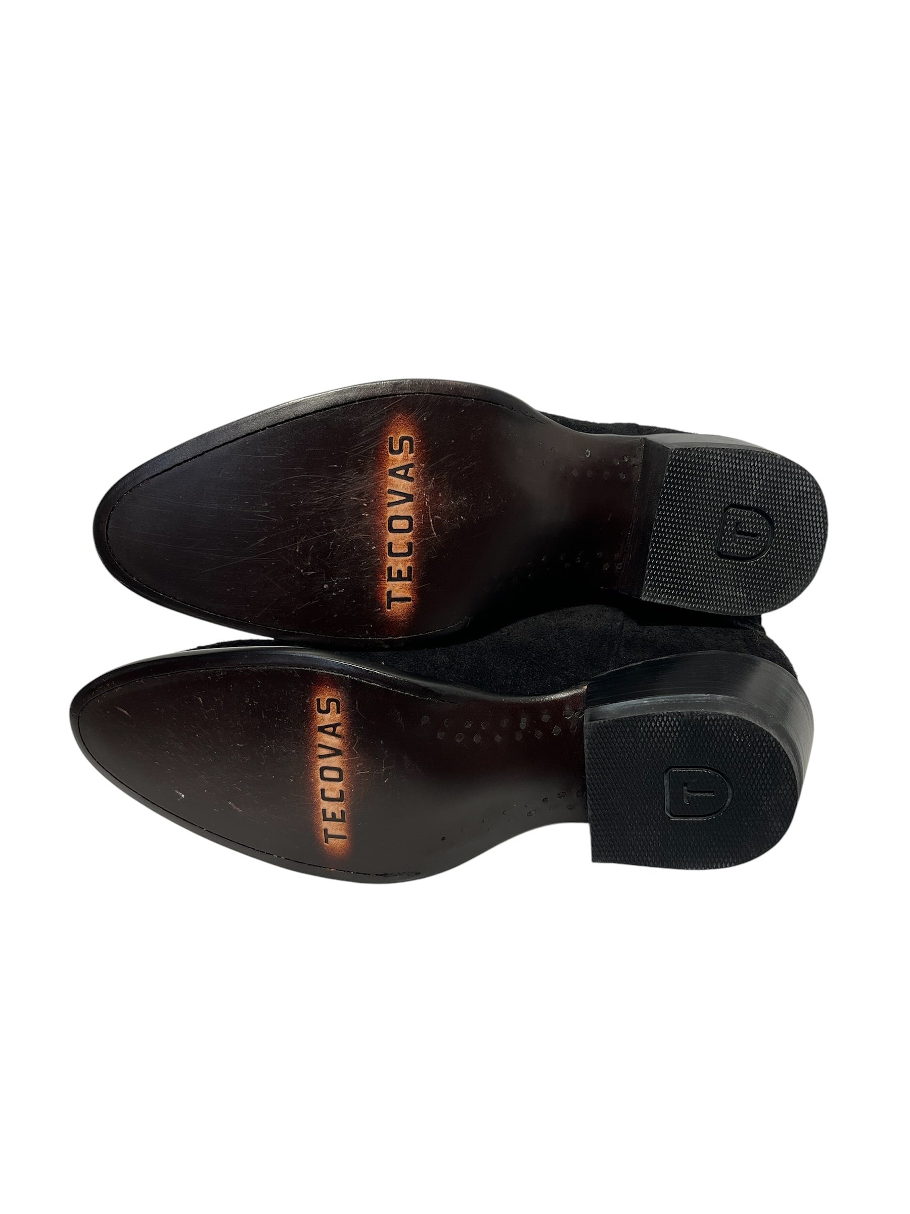 TECOVAS/Boots/US 8/Suede/BLK/Lucu Suede Cowgirl view 4