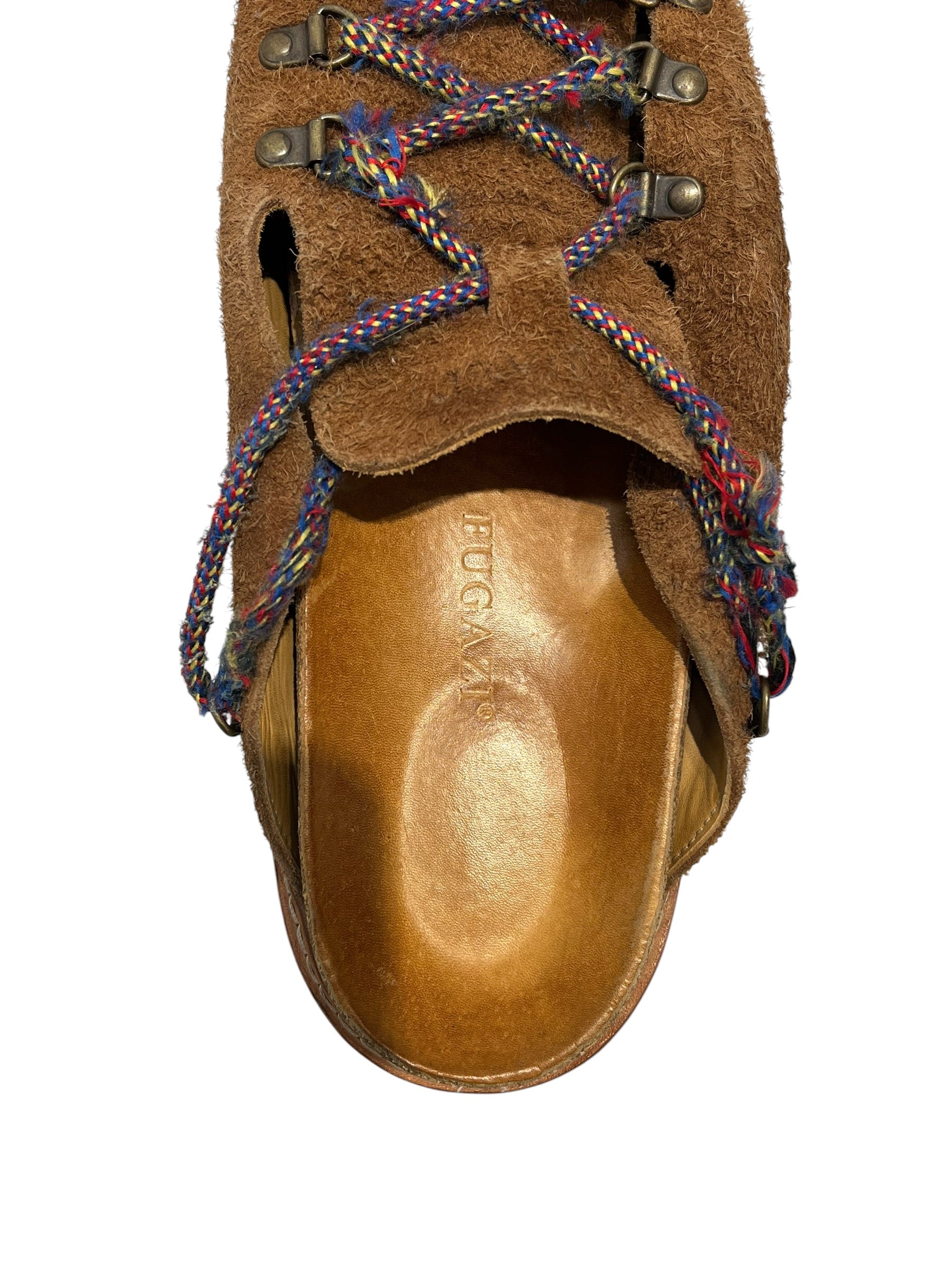 FUGAZI/Sandals/US 13/Suede/CML/TIBET MULES view 3