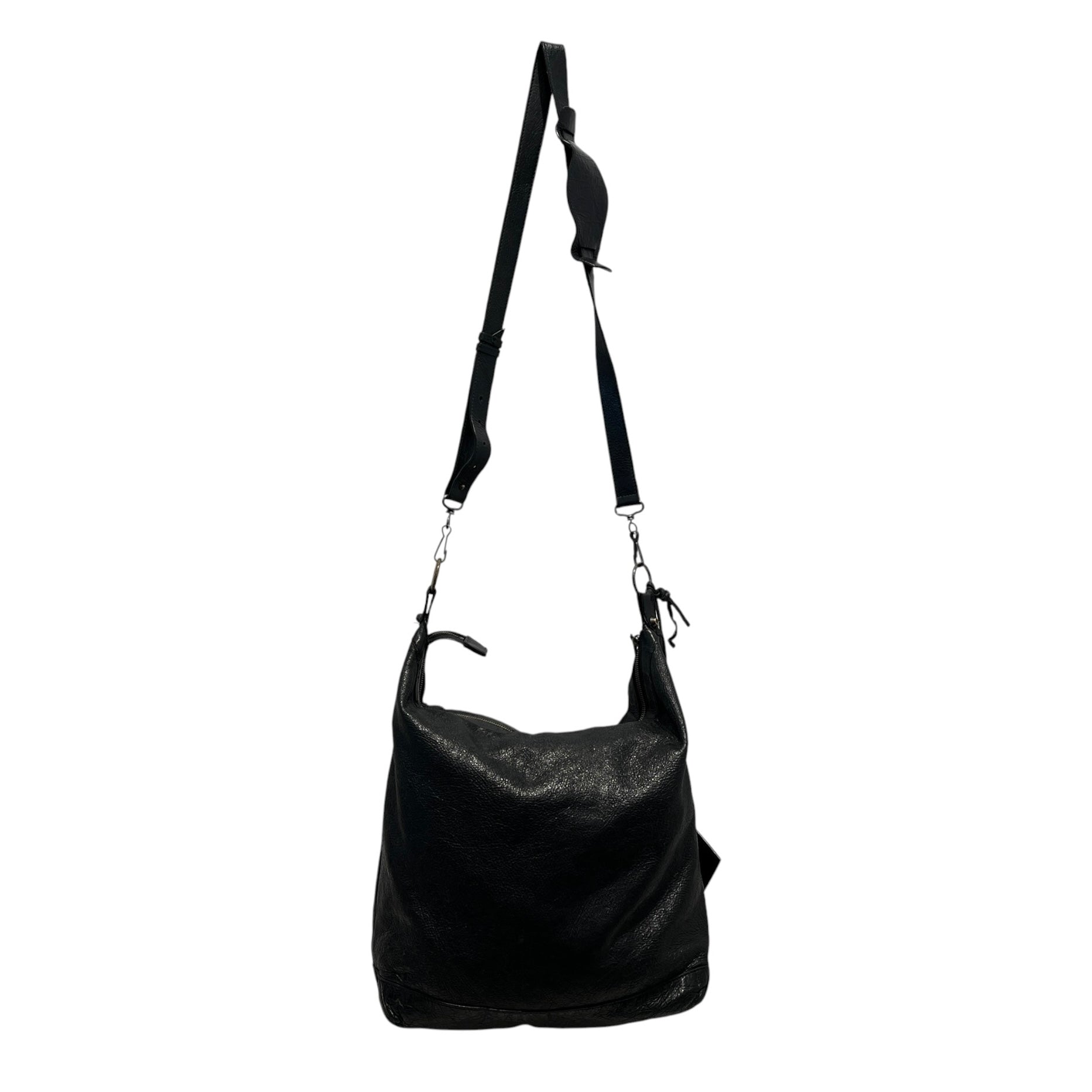 BALENCIAGA/Cross Body Bag/Leather/BLK/Classic Day Hobo view 2