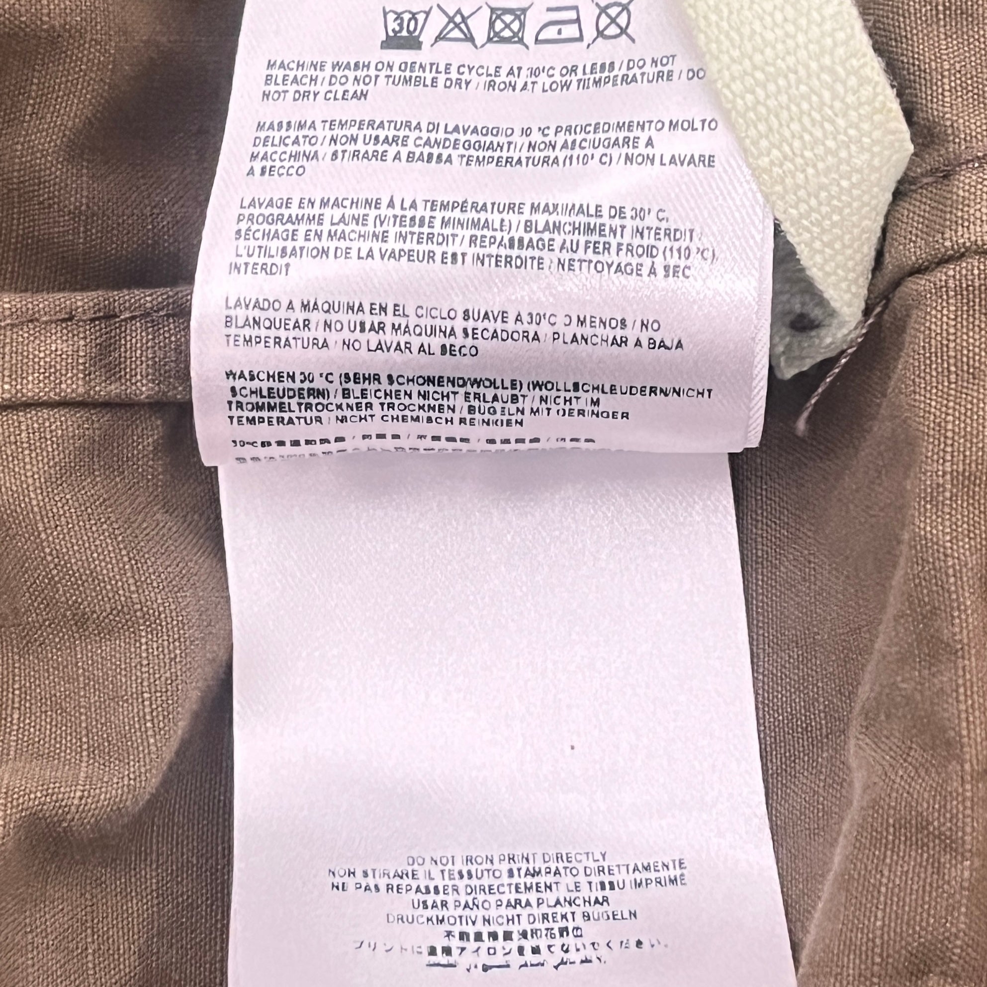 OFF-WHITE/Jacket/S/Cotton/GRN/Camouflage/WHT LOGO BACK/STRAP DETAIL view 7