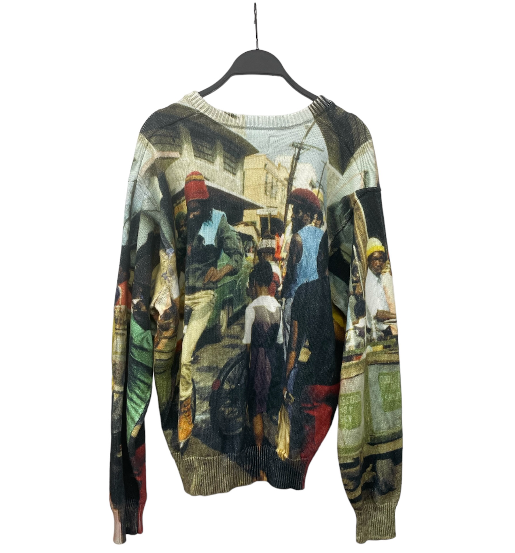 STUSSY/Sweatshirt/L/Plain/Cotton/MLT/PHOTOGRAPHY SWEATER/ view 6