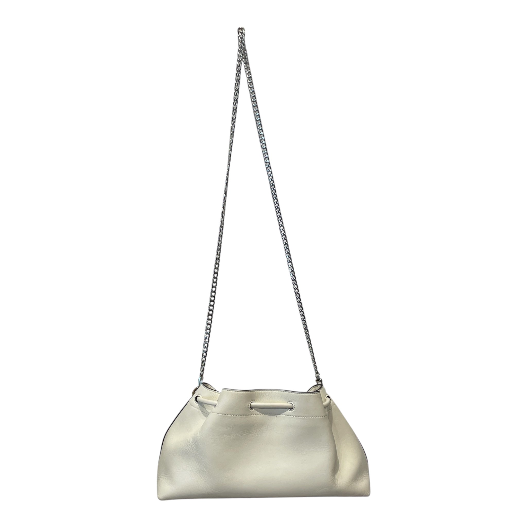 JIMMY CHOO/Hand Bag/Leather/CRM/SMALL CINCH BAG view 2