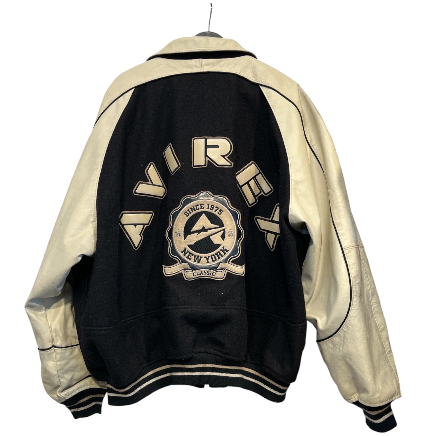 AVIREX/Jacket/3X/Leather/BLK/NEW YORK CLASSIC 1975 view 2