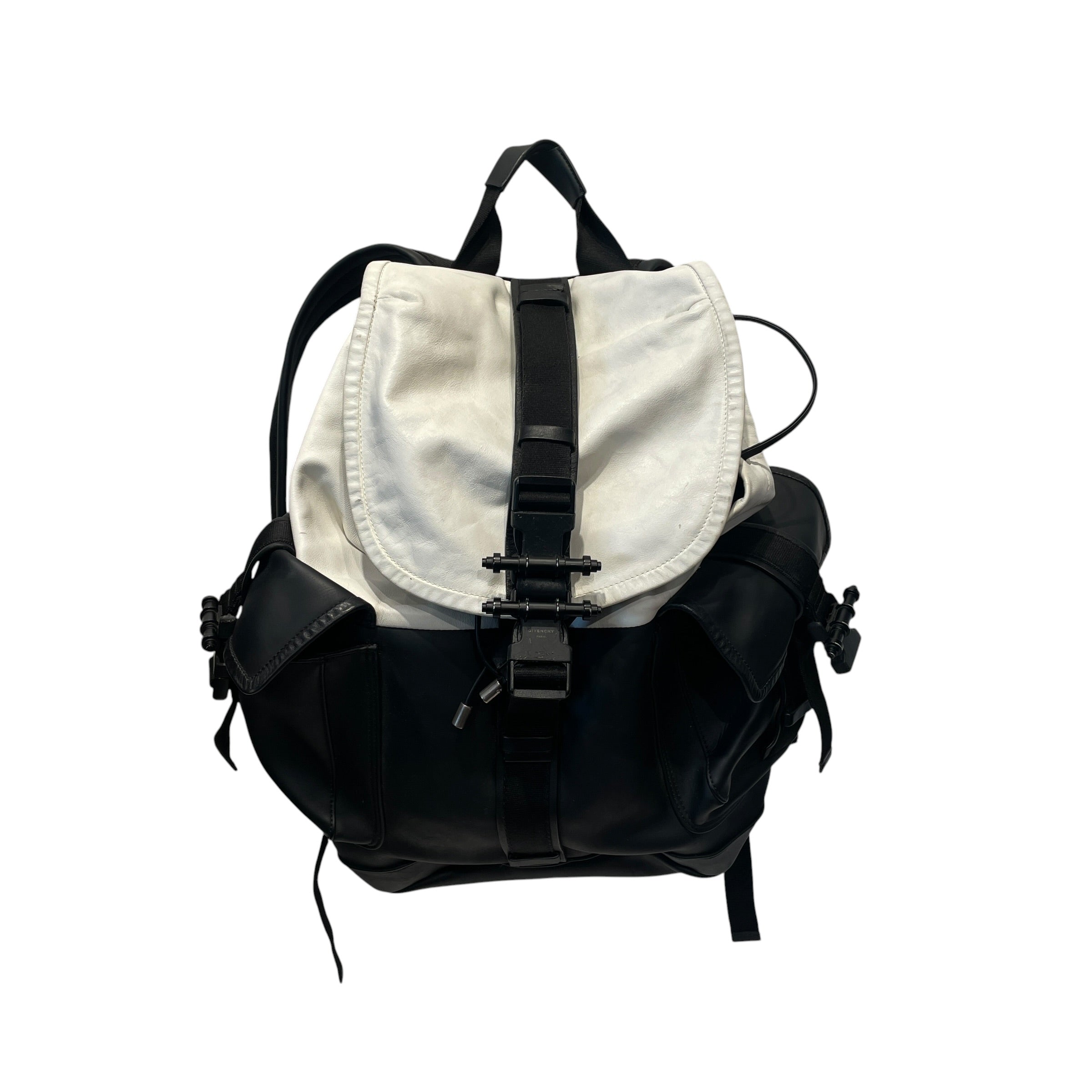 GIVENCHY/Backpack/Leather/BLK/OBSEDIA BLACK/WHITE view 1