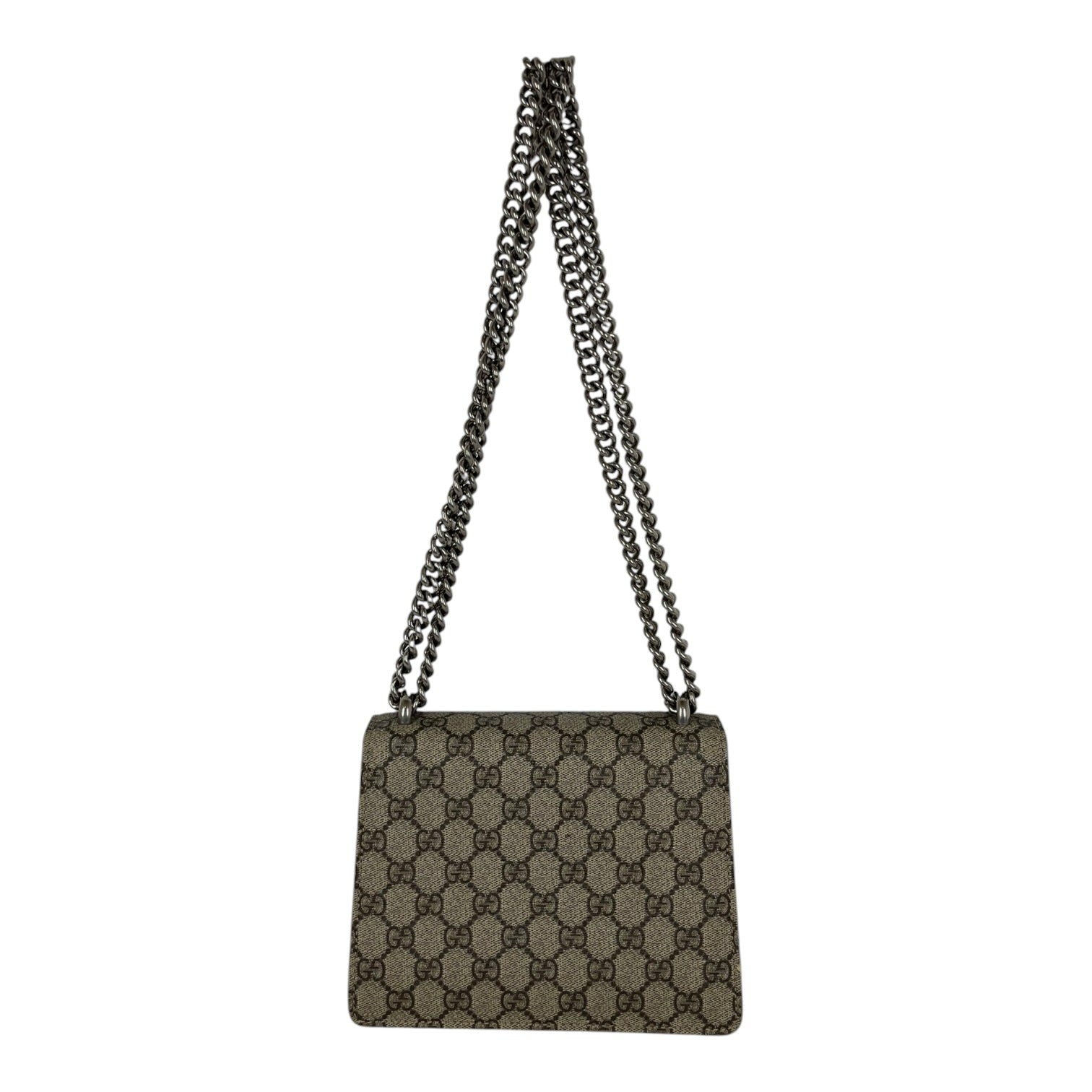GUCCI/Cross Body Bag/Monogram/Leather/KHK/Dionysus view 2