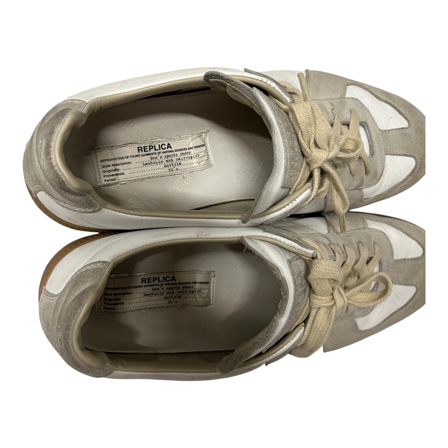 Maison Margiela/Low-Sneakers/US 12/WHT/gat replica off white view 3
