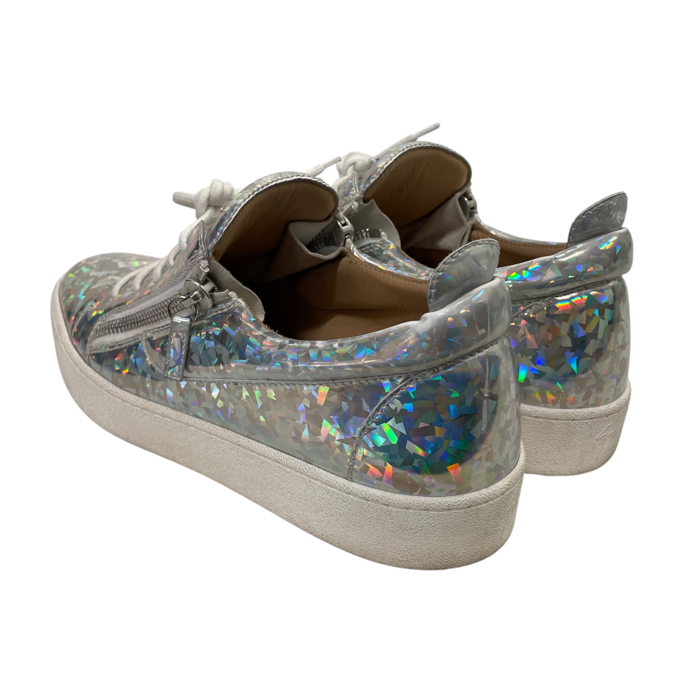 Giuseppe Zanotti/Low-Sneakers/EU 44/Iridescent/SLV/ view 2