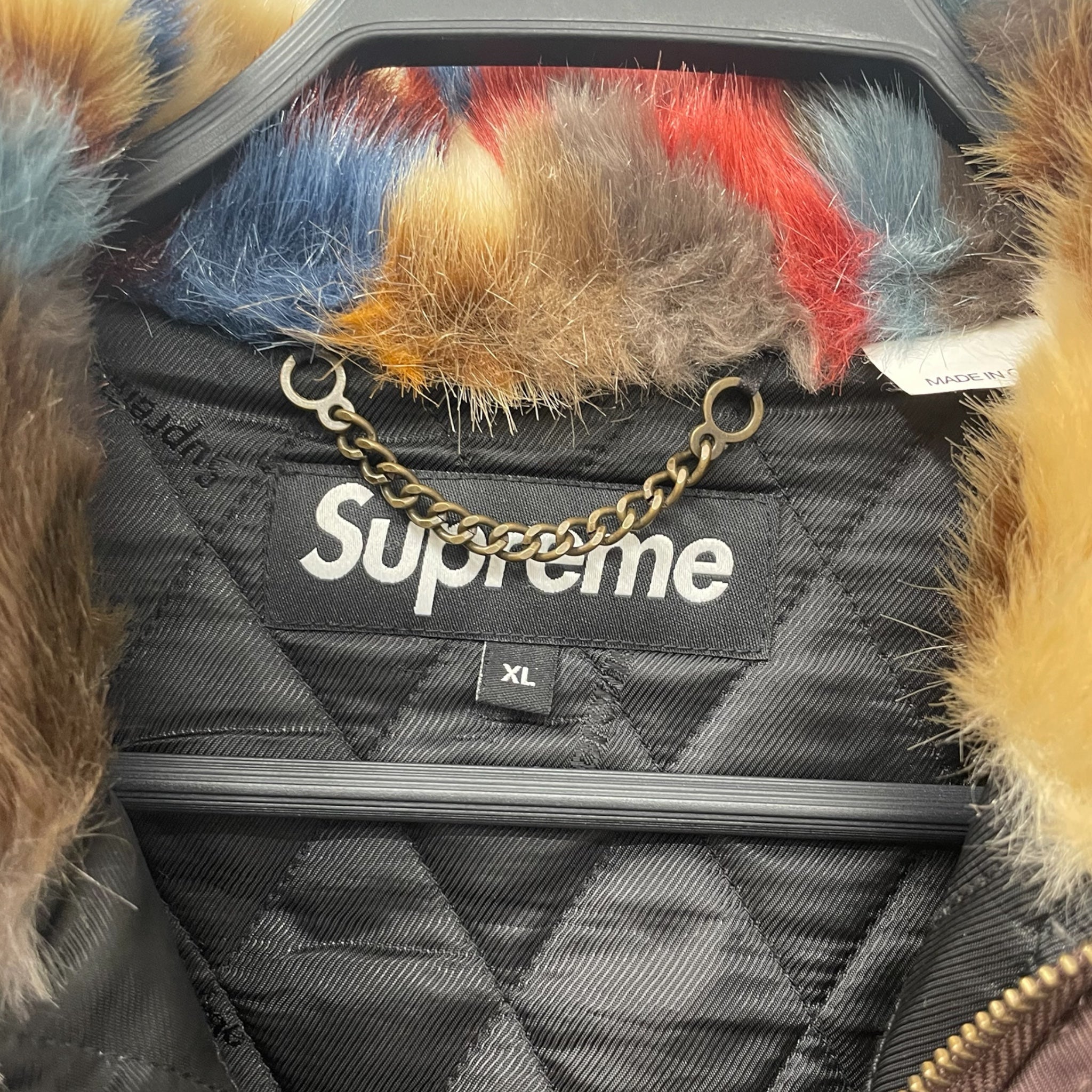 Supreme/Jacket/XL/MLT/Faux Fur Bomber Jacket 2022 view 3