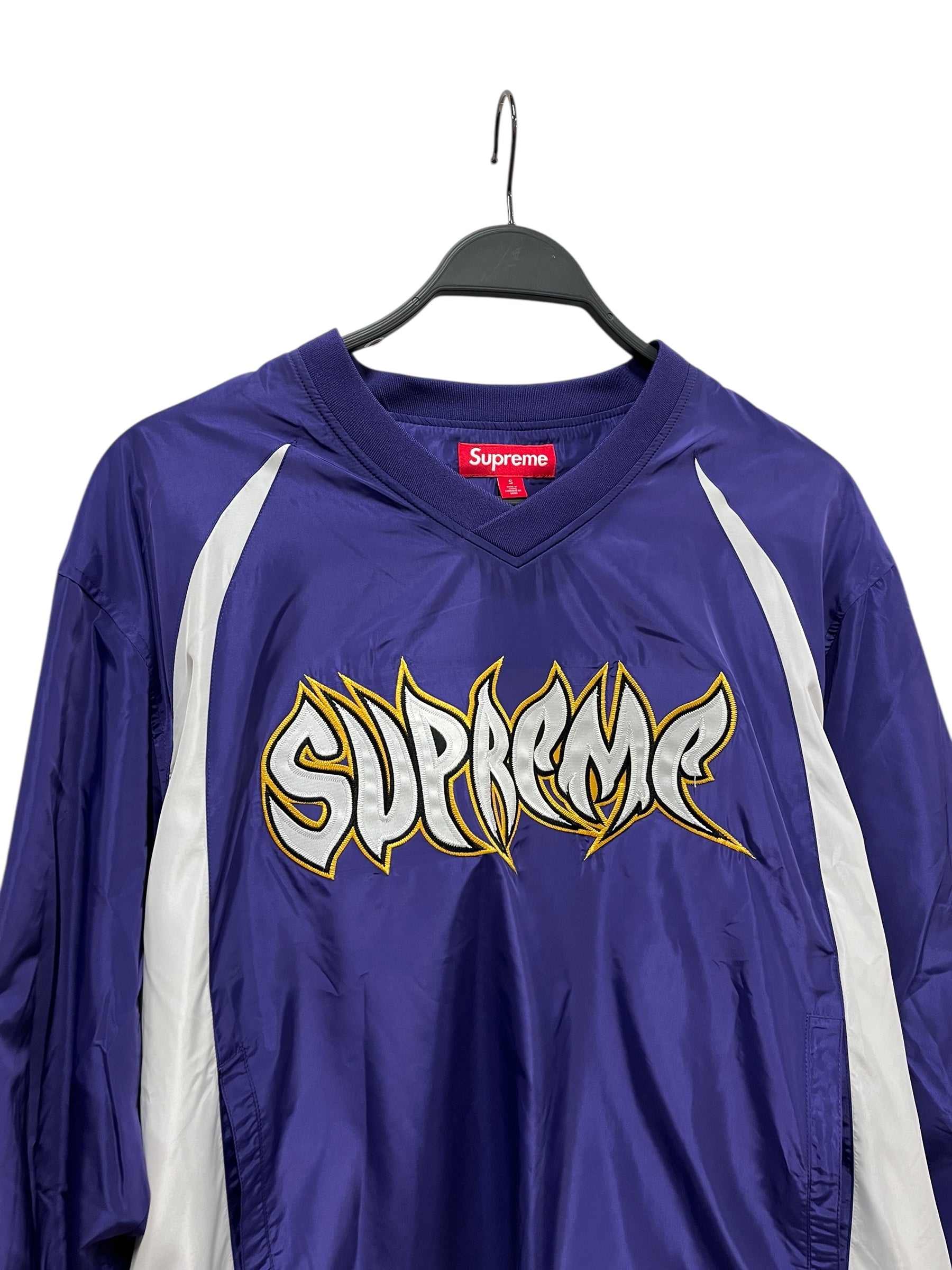 Supreme/Windbreaker/S/Polyester/PPL/warthog warm up pullover view 3