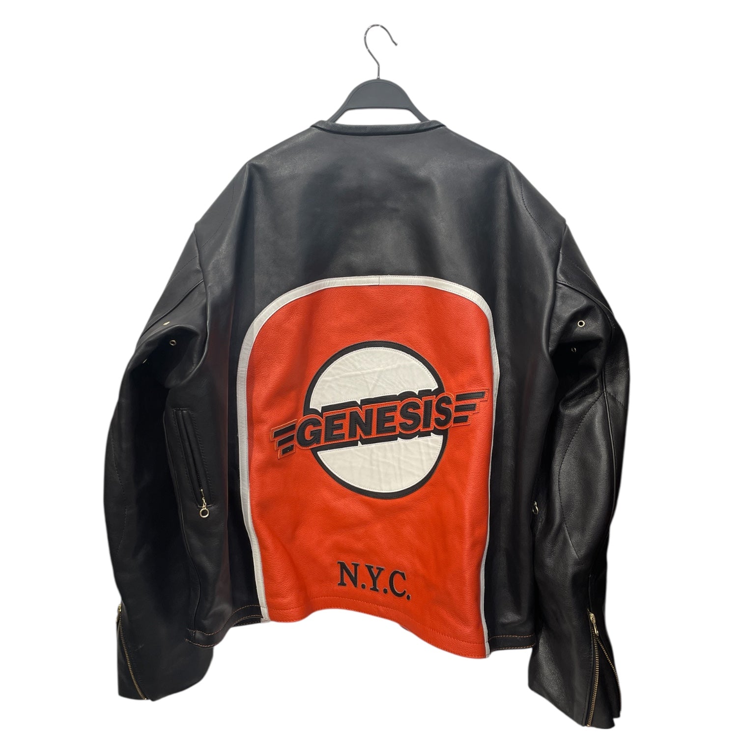 VANSON/Riders Jkt (W)/56/Leather/ORN/Border/RACER JACKET view 2