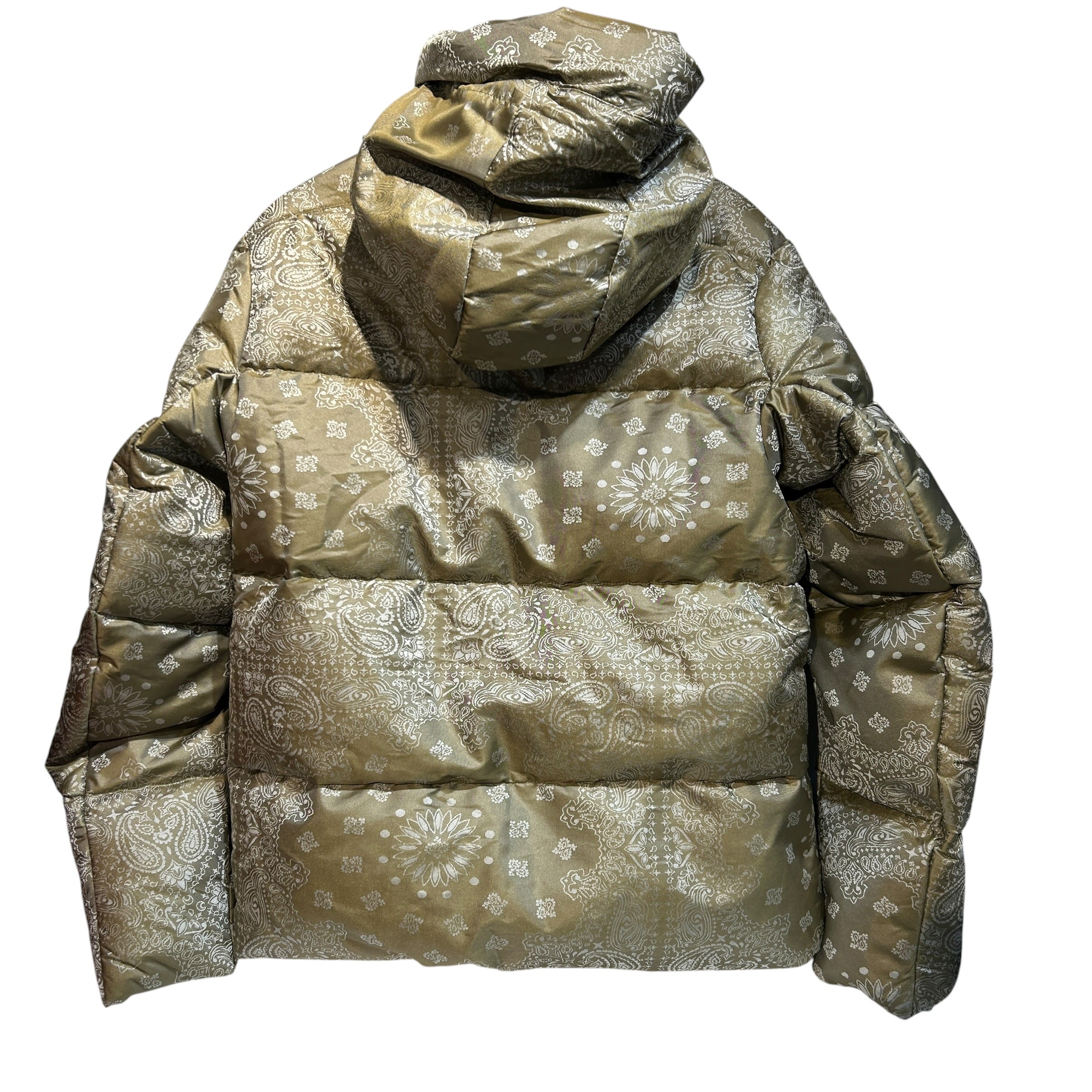 CANADA GOOSE/COLLECTIVE CONCEPTS/Puffer Jkt/S/Nylon/GRN/All Over Print/Paisley print view 2
