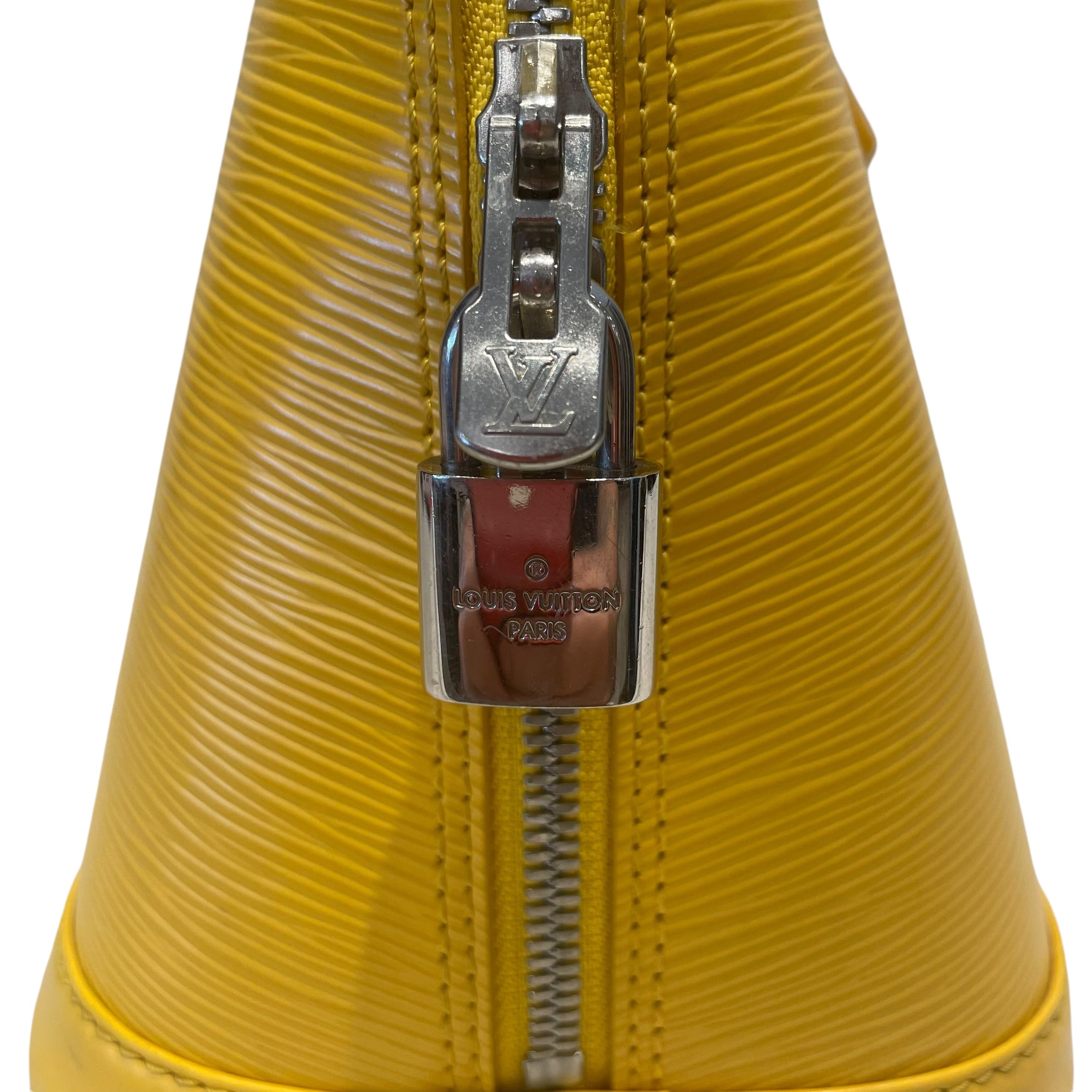 LOUIS VUITTON/Bag/Leather/YEL/Alma Bag view 6