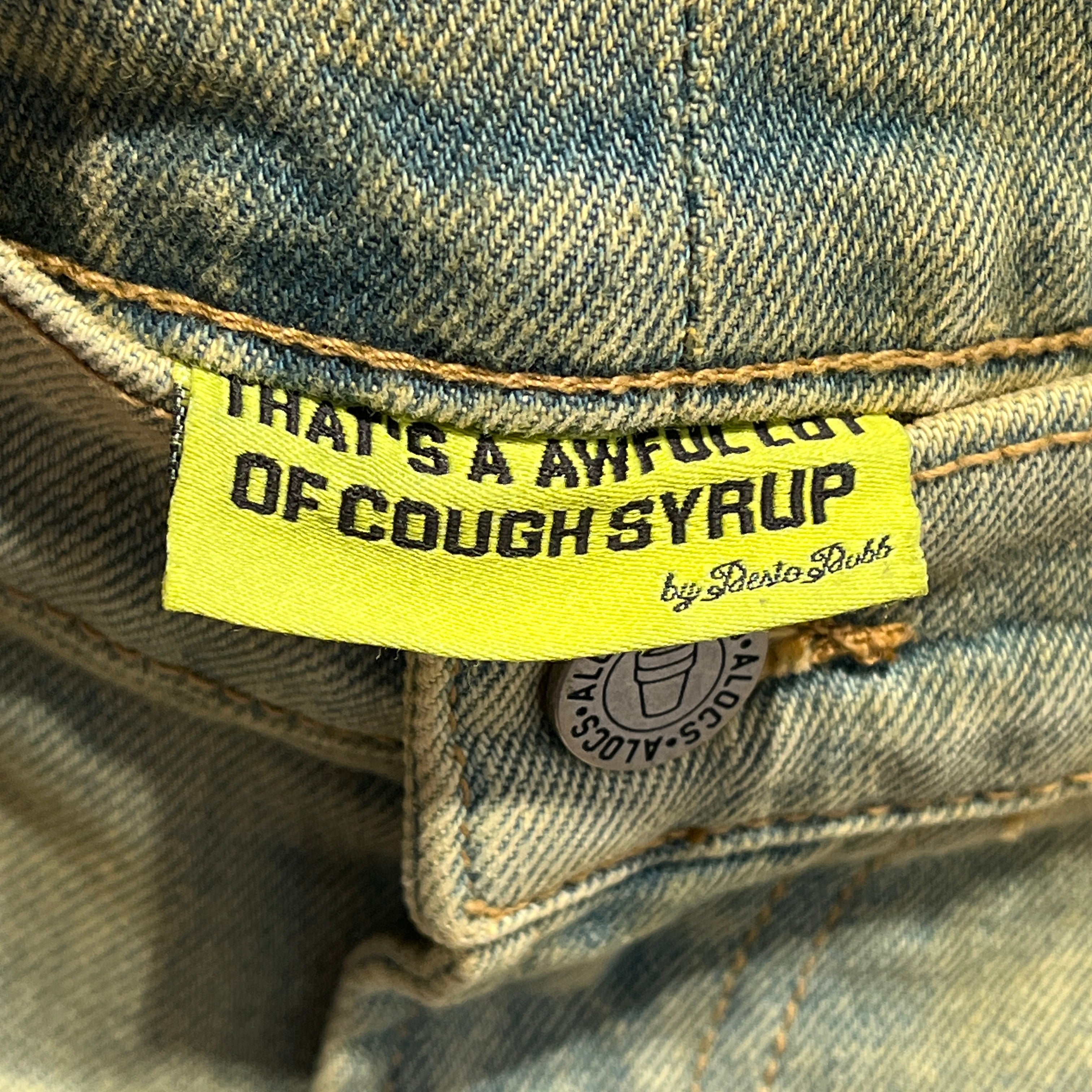 That's a Awful Lot of Cough Syrup/Shorts/34/Cotton/BLU/MUDWASH/YELLOW TAG+PPL TAG view 3
