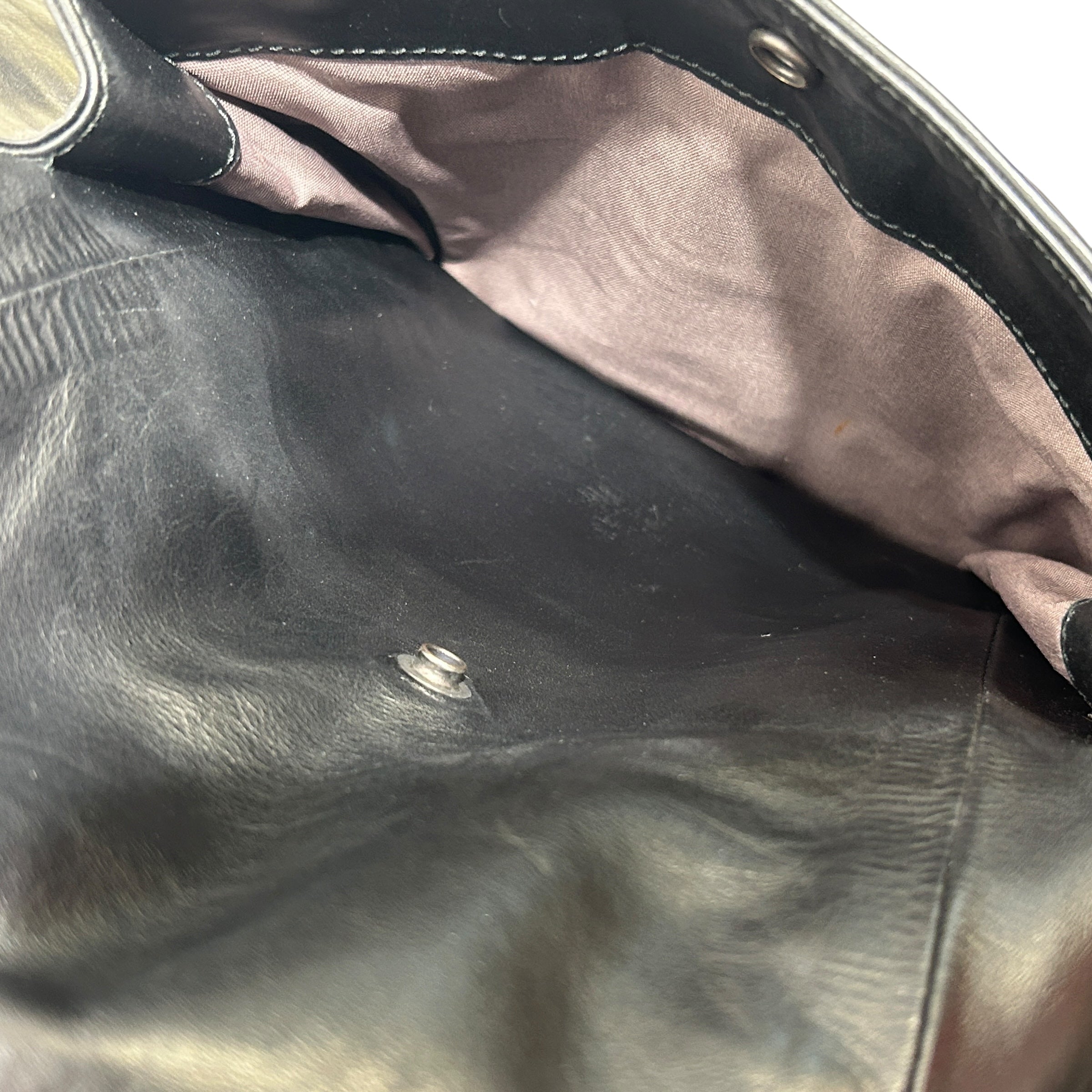 BOTTEGA VENETA/Backpack/Leather/BLK/ view 8