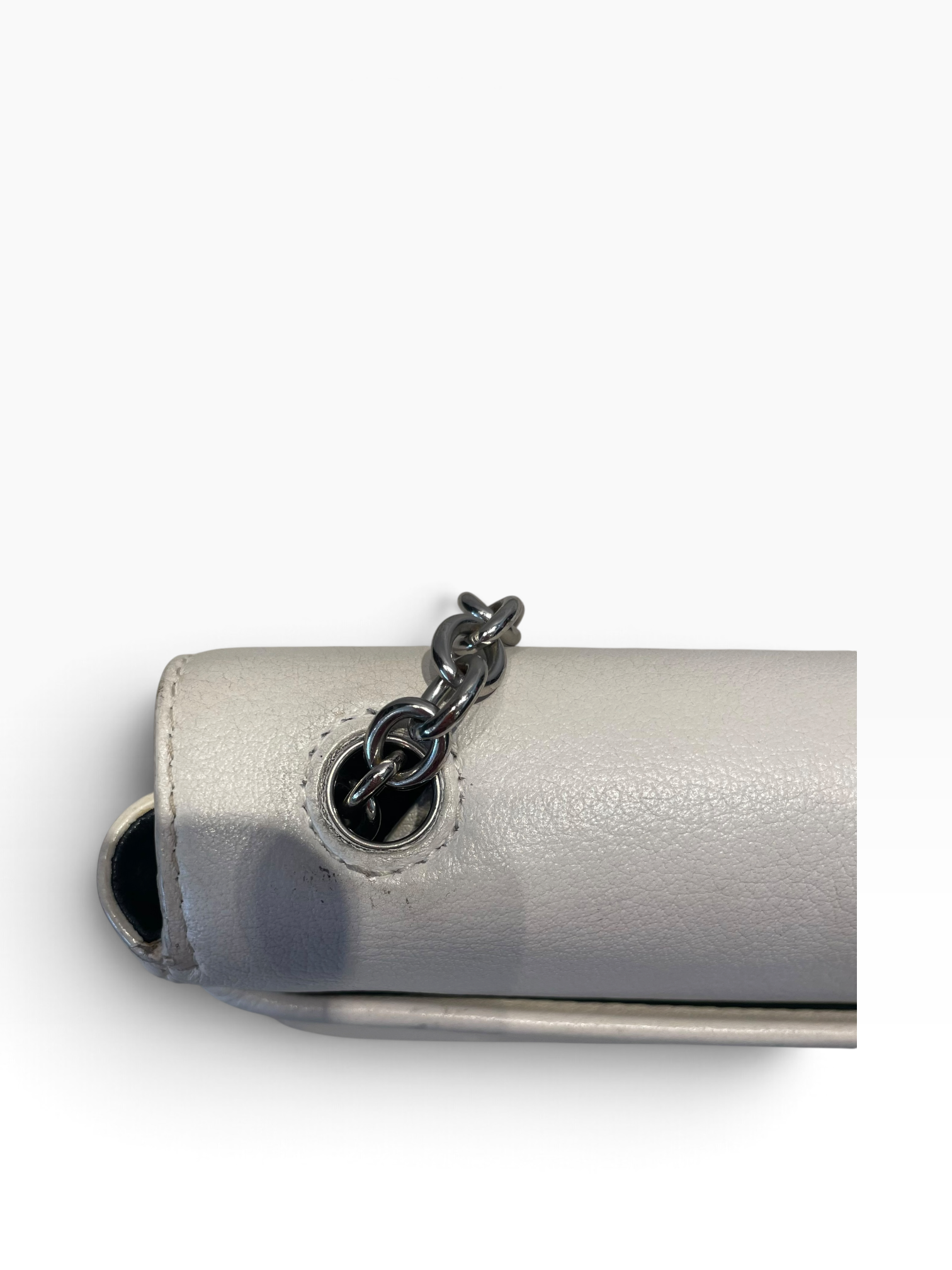 BALENCIAGA/Cross Body Bag/Leather/WHT/Leather Shoulder Bag view 14