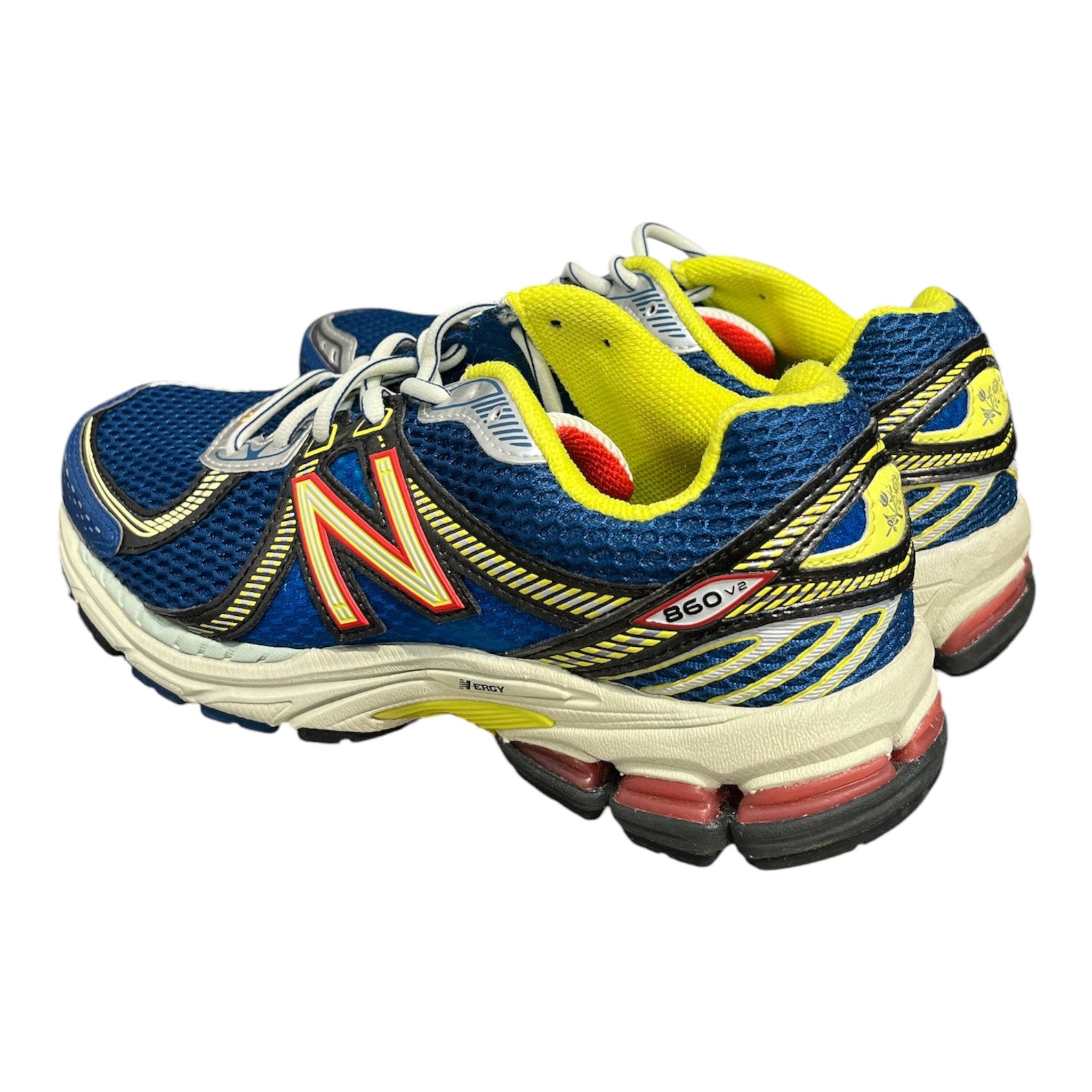 NEW BALANCE/AIME LEON DORE/Low-Sneakers/UK 7.5/Nylon/BLU/860v2 ALD Multicolor view 2