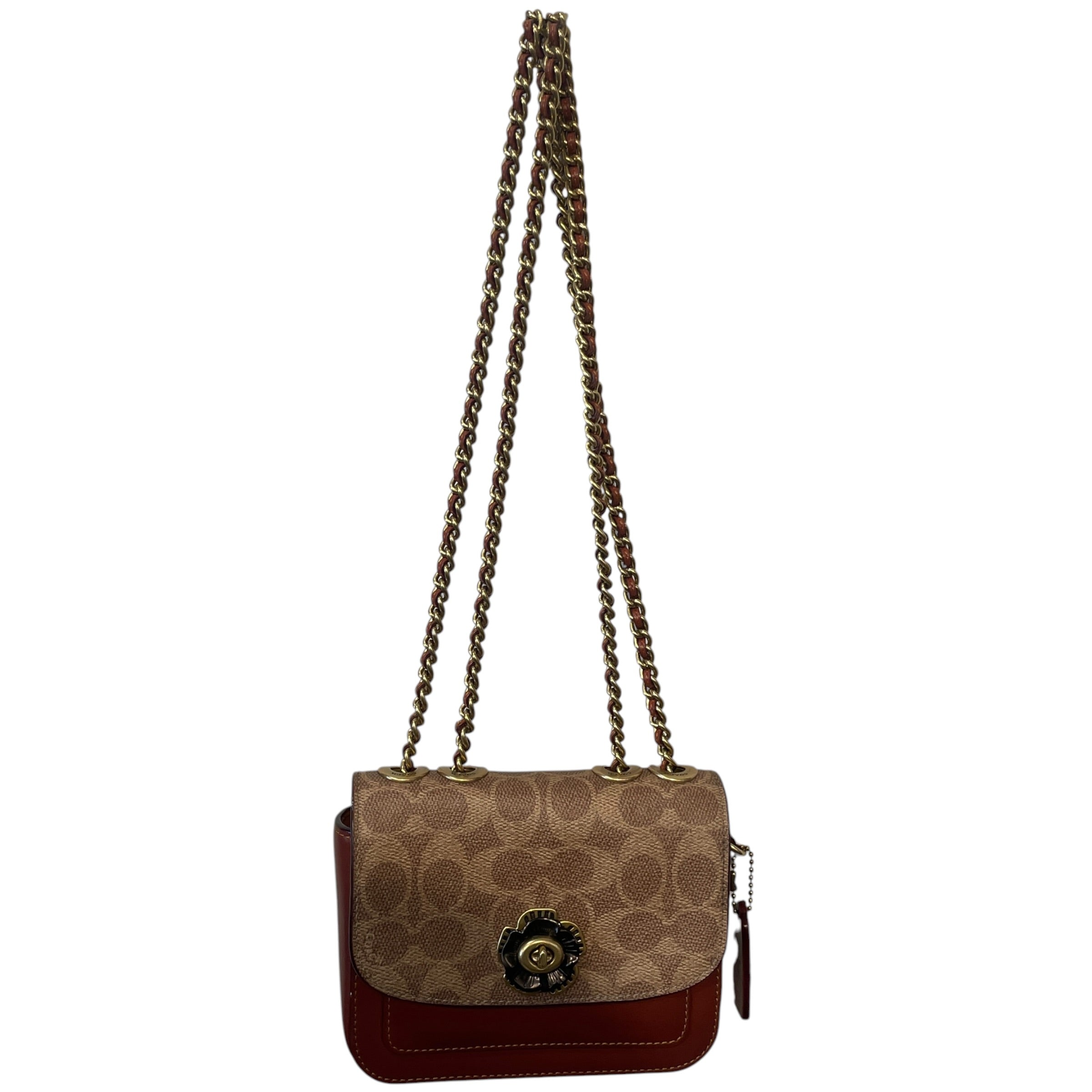COACH/Cross Body Bag/Monogram/BRW/Madison Shoulder Bag 16 view 1
