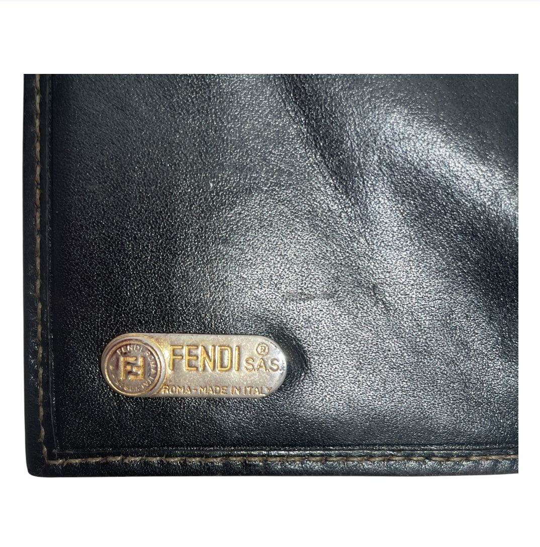 FENDI/Coin Wallet/Cotton/BRW/L's/COATED CANVAS COIN WALLET view 3
