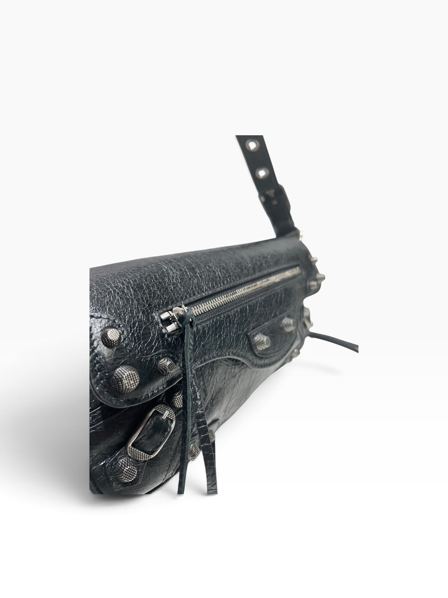 BALENCIAGA/Bag/Leather/BLK/LA CAGOLE SLING BAG view 4
