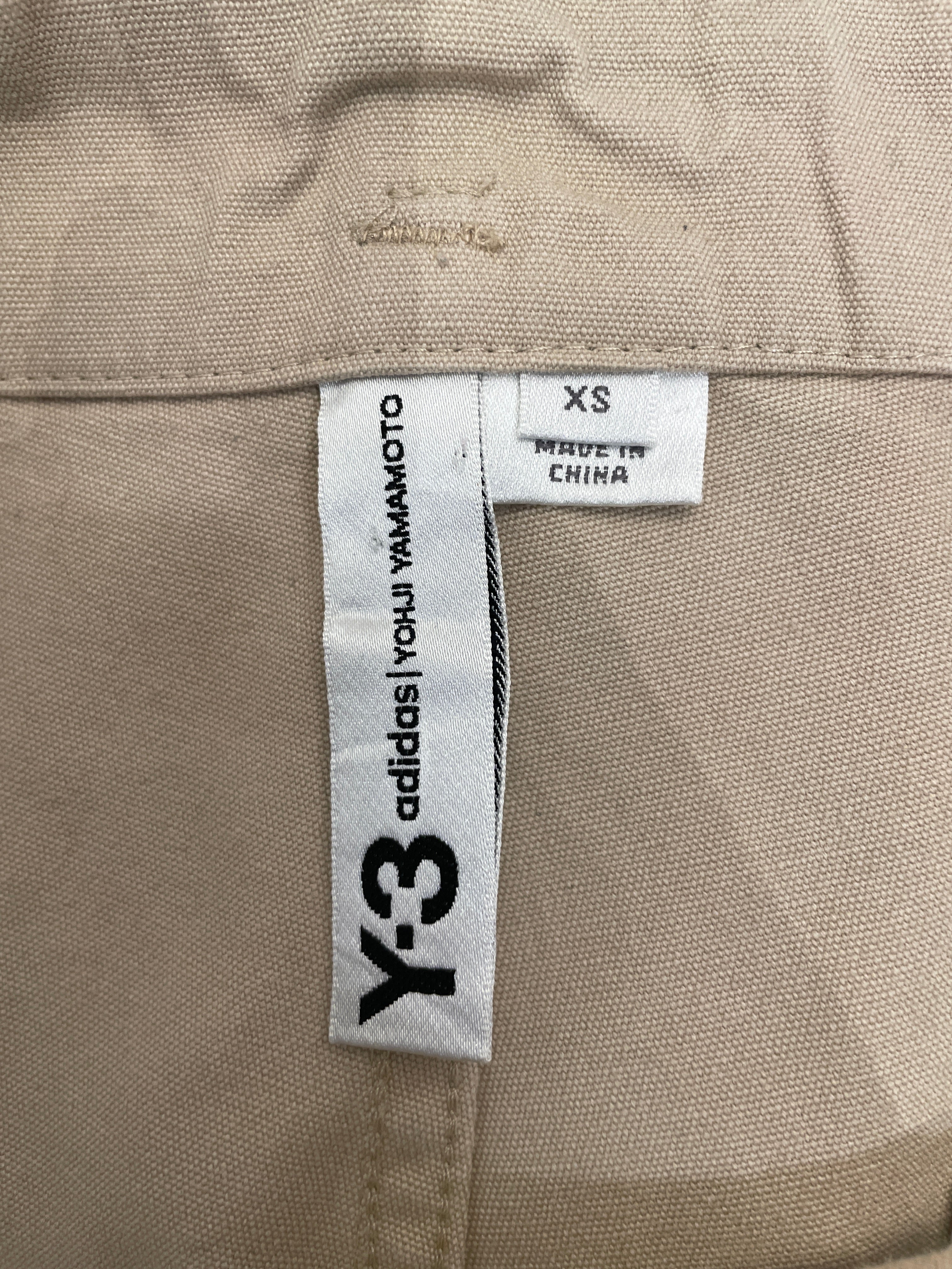 Y-3/Carpenter Pants/XS/Cotton/BEG/ view 3