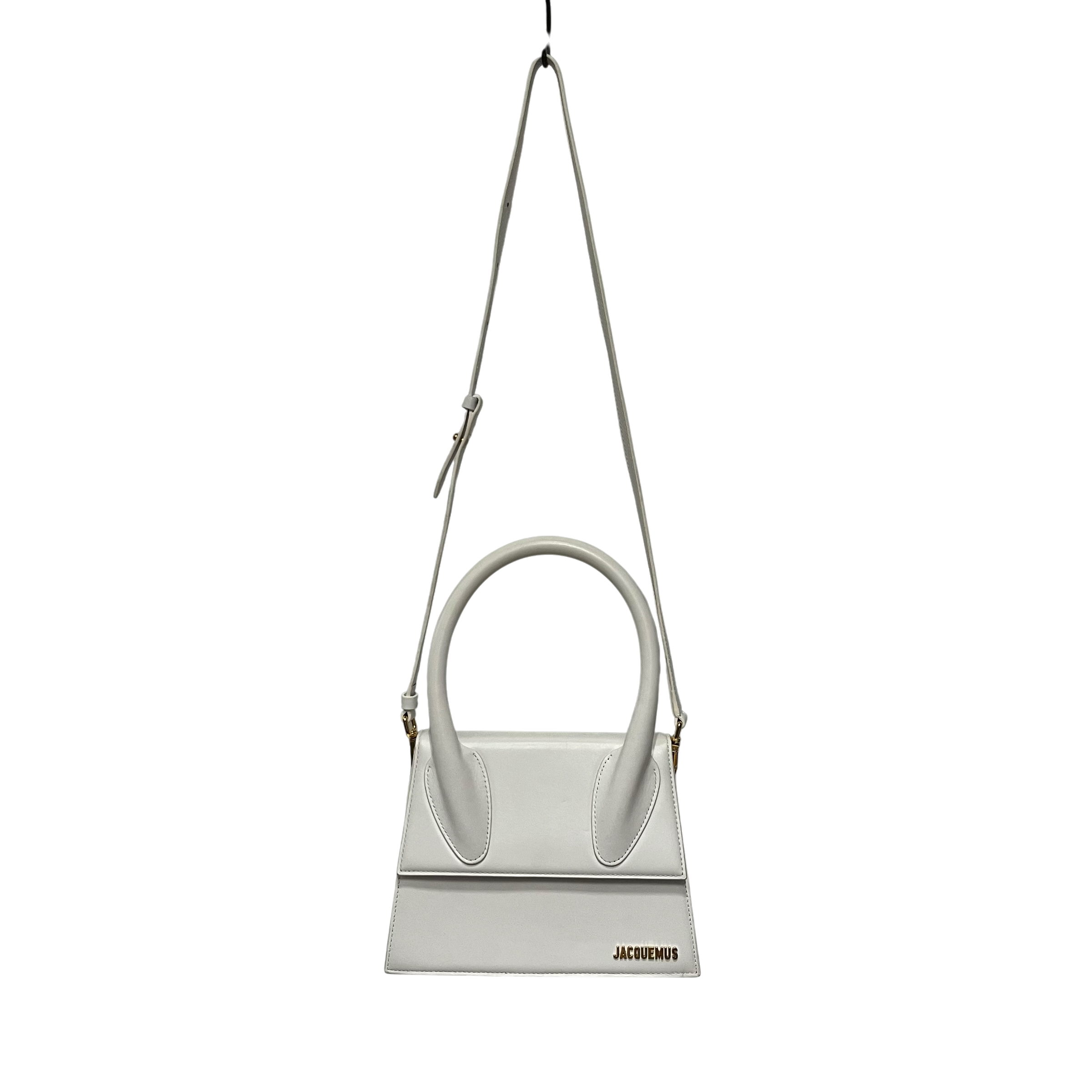 JACQUEMUS/Hand Bag/Leather/WHT/le chiquito moyen view 2