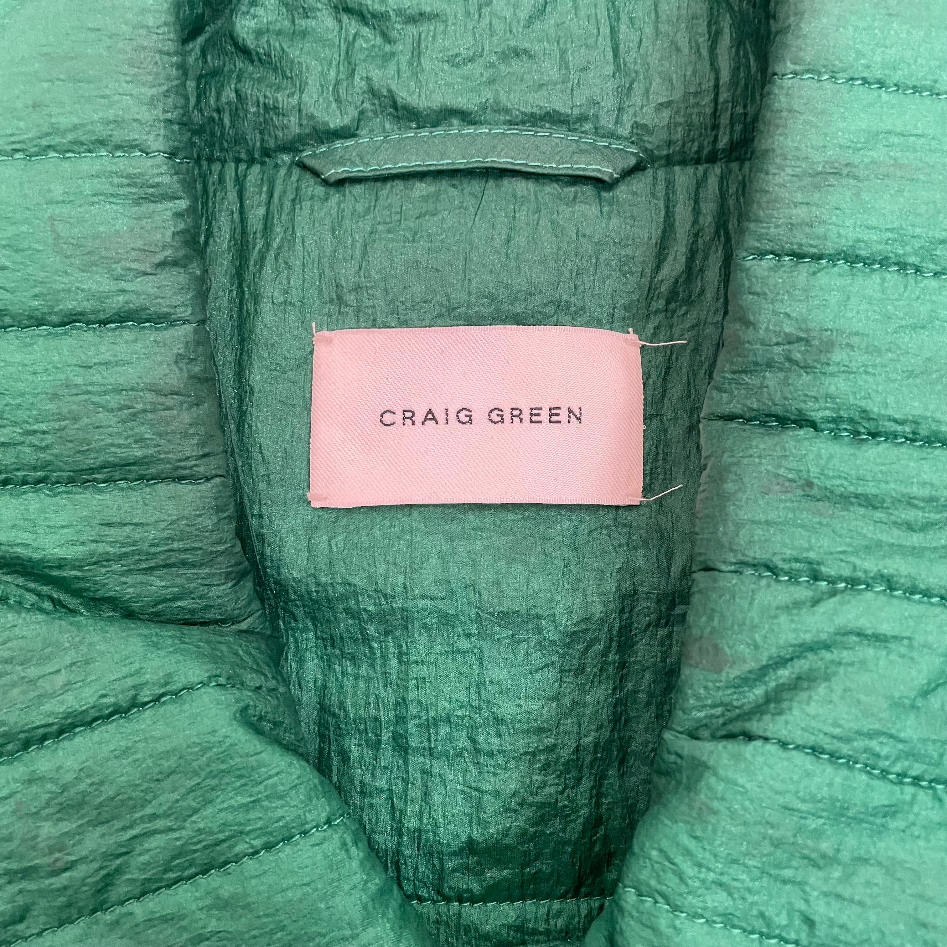CRAIG GREEN/Puffer Jkt/L/Nylon/GRN/Quilted Shell view 3