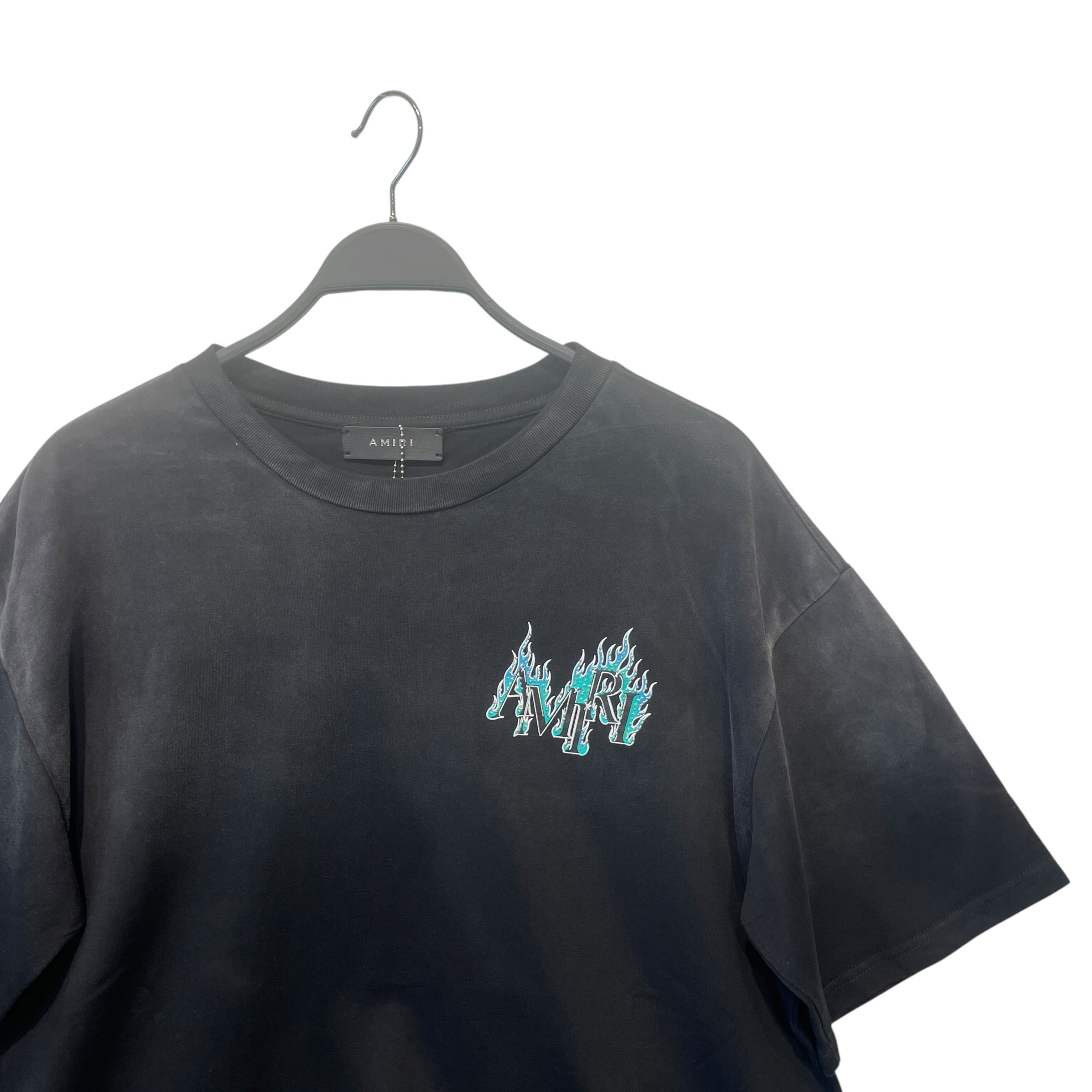 AMIRI/T-Shirt/XL/Cotton/BLK/NWT FLAME LOGO view 5