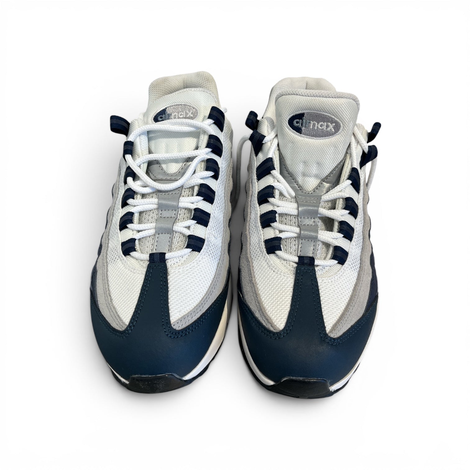 NIKE/Low-Sneakers/US 8/WHT/nvy/gry air max 95 view 1