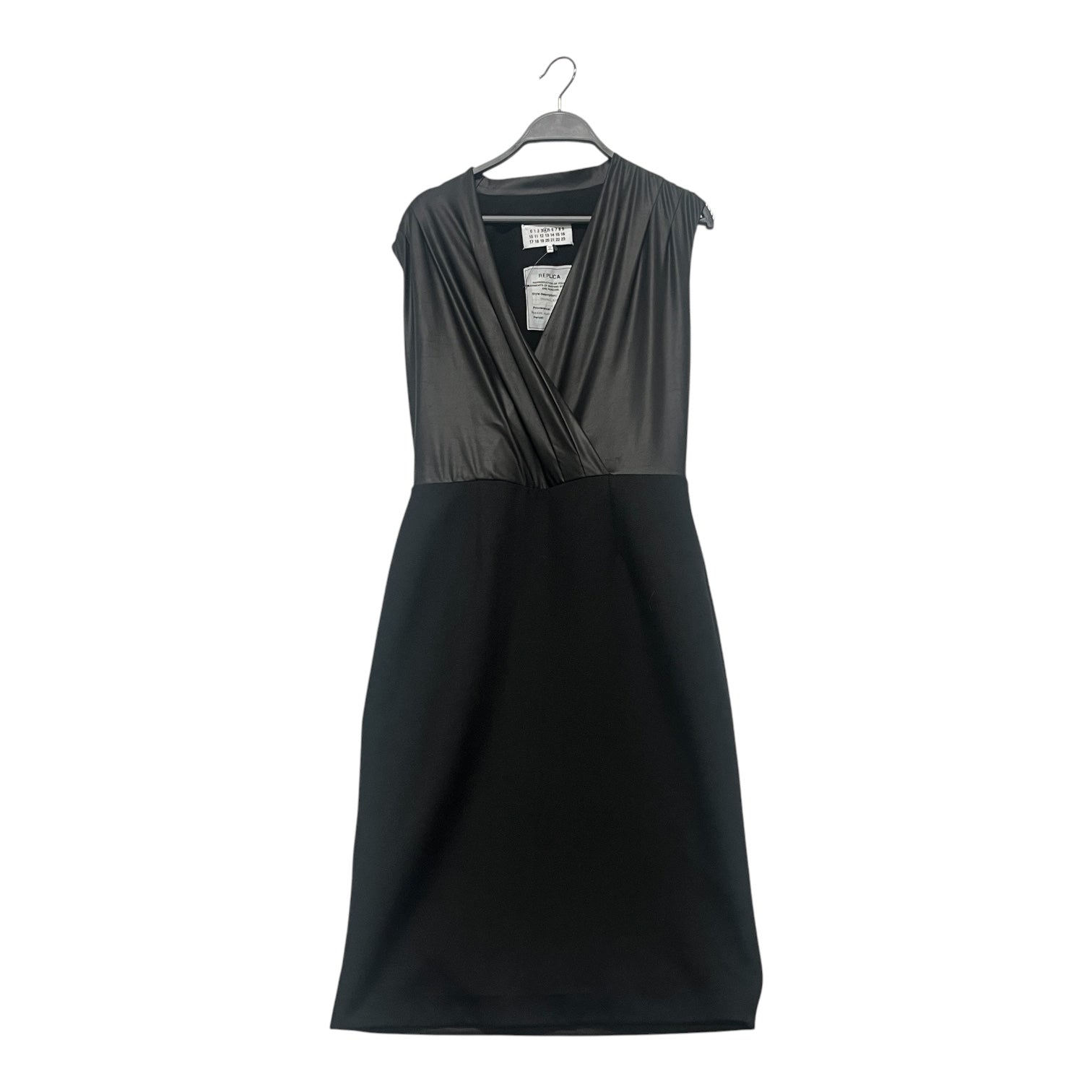 Maison Margiela/SL Dress/40/Cotton/BLK/REPLICA COCKTAIL DRESS view 1