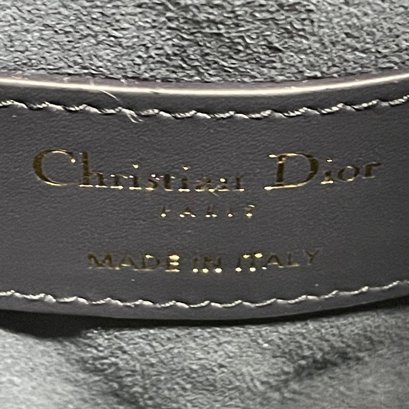 Christian Dior/Basket Bag/Graphic/Leather/NVY/VIBE MICRO BAG