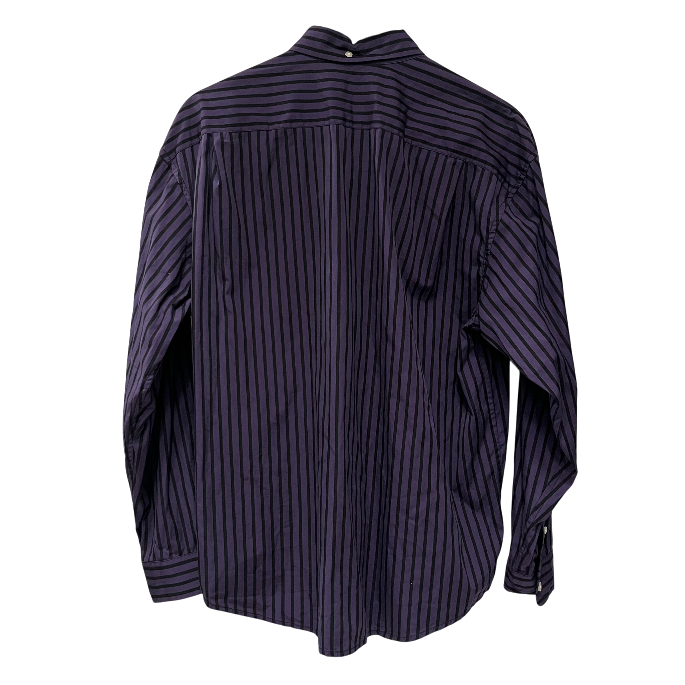 Supreme/LS Shirt/S/Cotton/PPL/Stripe/SS26 CROWN EMBROIDERED view 2