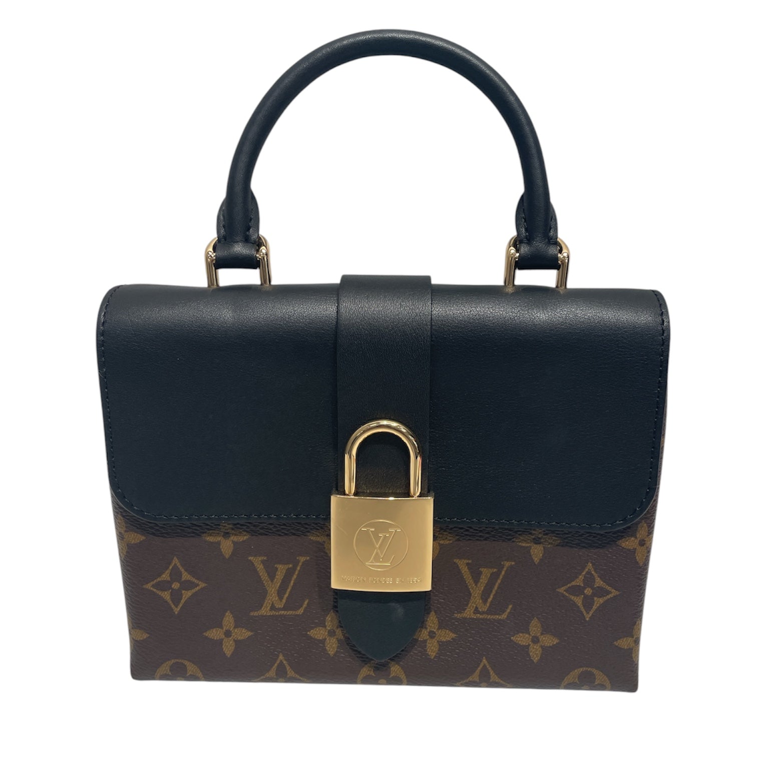 LOUIS VUITTON/Cross Body Bag/Leather/BRW/Monogram Locky BB Crossbody view 1
