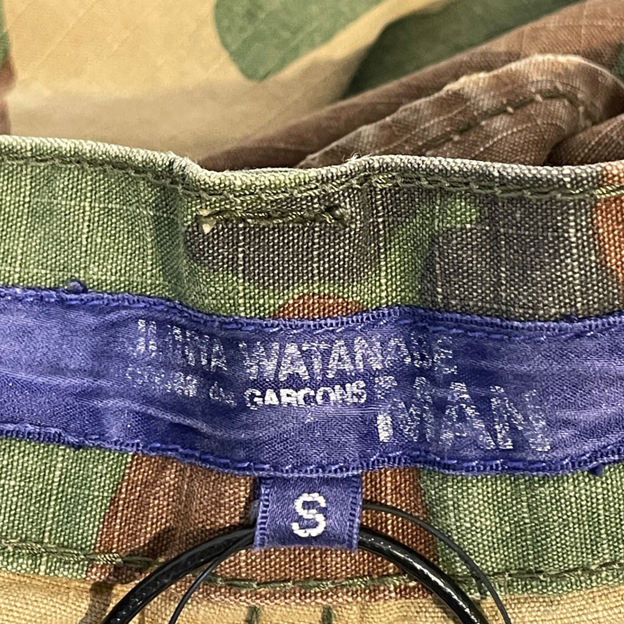 JUNYA WATANABE COMME des GARCONS MAN/Cargo Pants/S/Cotton/GRN/Camouflage/JUNYA CDG LOVE POCKET view 3