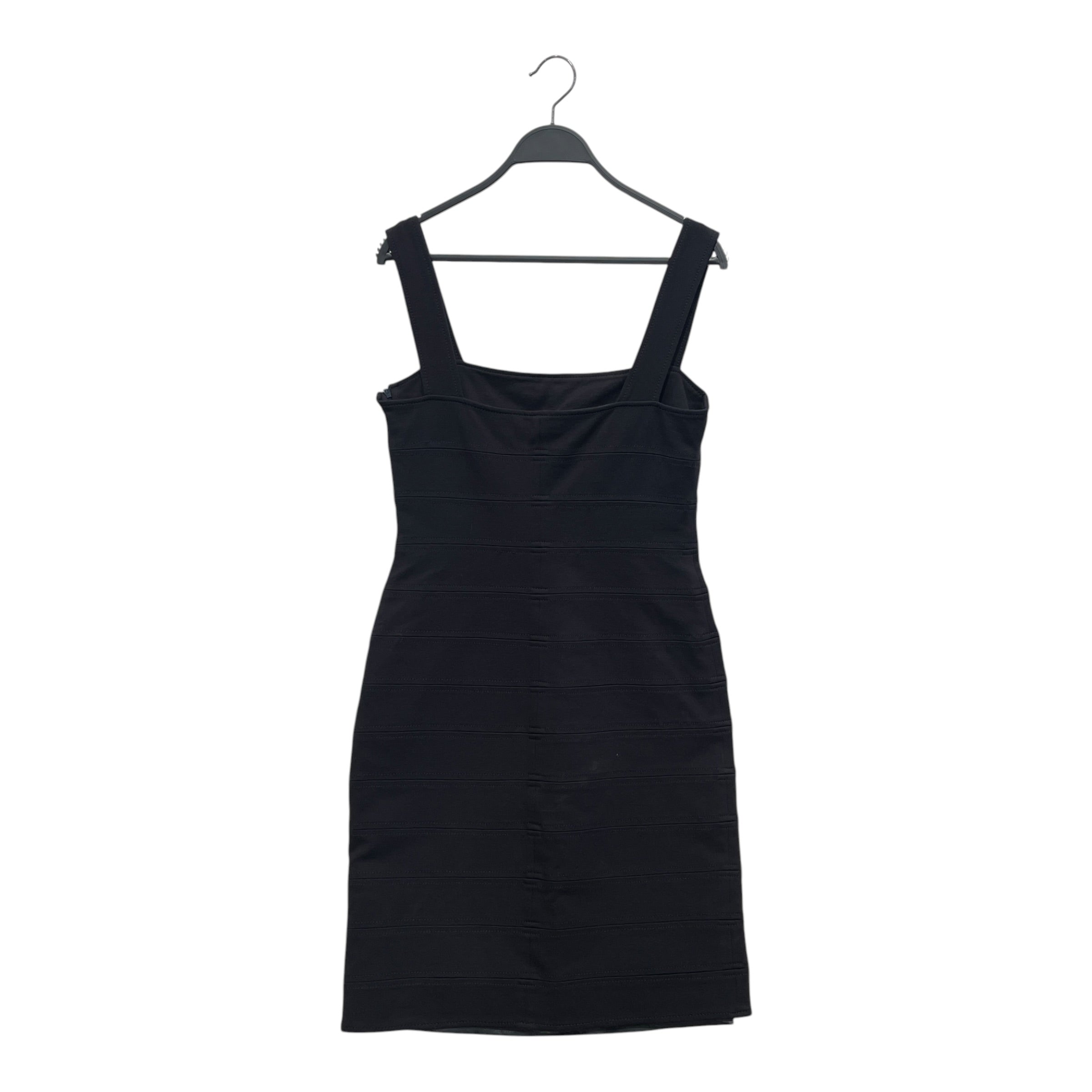 RED VALENTINO/Camisole Dress/42/Cotton/BLK/STRIPE BLACK DRESS view 2