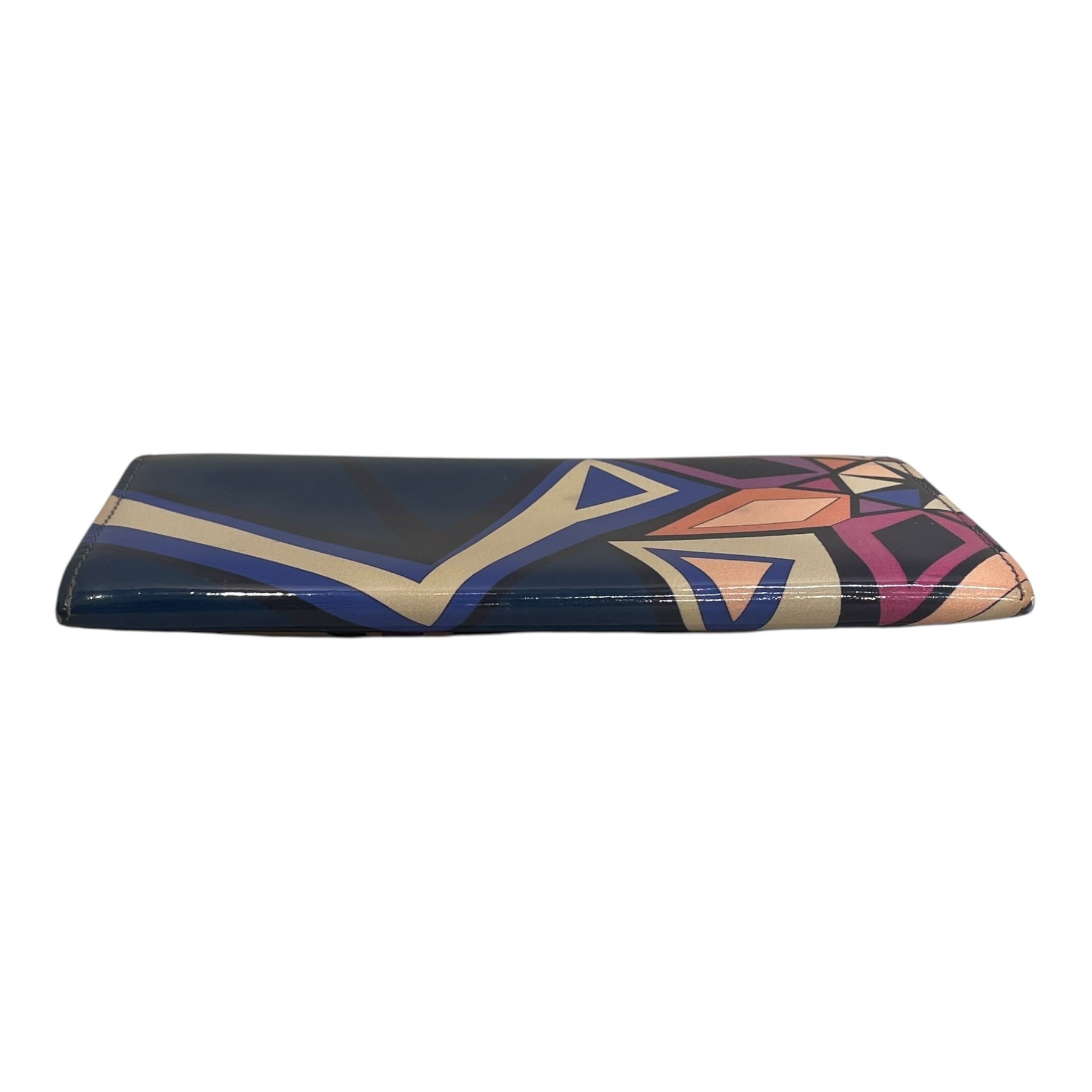 EMILIO PUCCI/Long Wallet/FREE/All Over Print/MLT/ABSTRACT PATENT LEATHER WALLET view 3