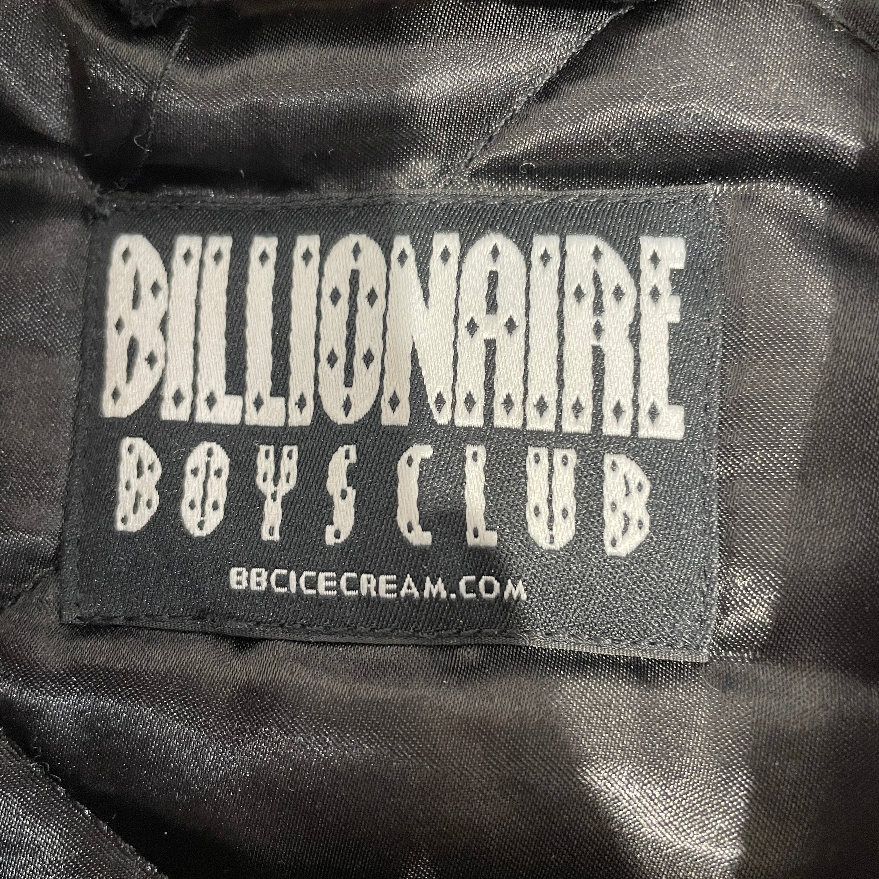 BILLIONAIRE BOYS CLUB/Souvenir Jkt/Polyester/BLK/All Over Print/BB Wealth Velour Bomber view 3