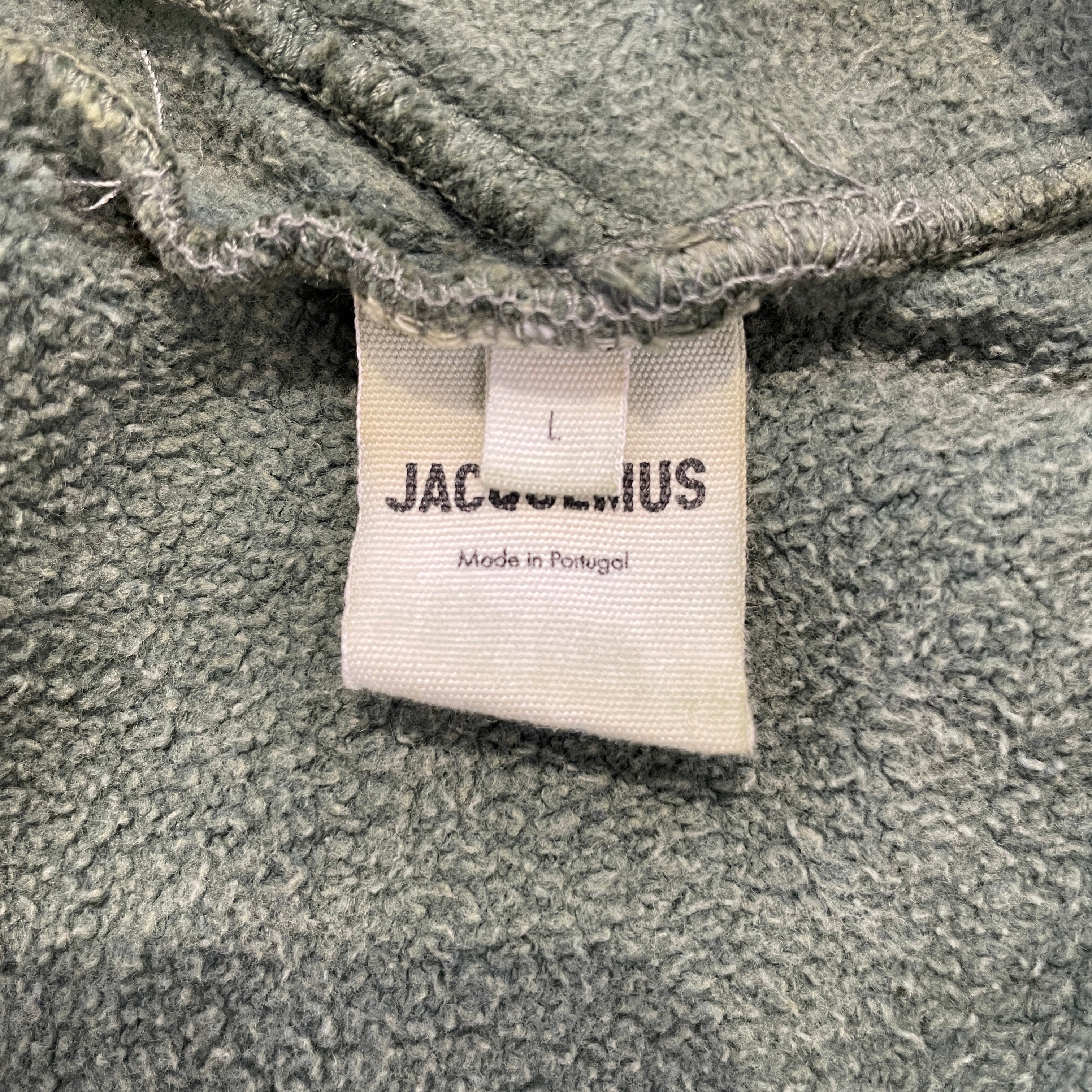 JACQUEMUS/Hoodie/L/Cotton/GRN/green hoodie view 4