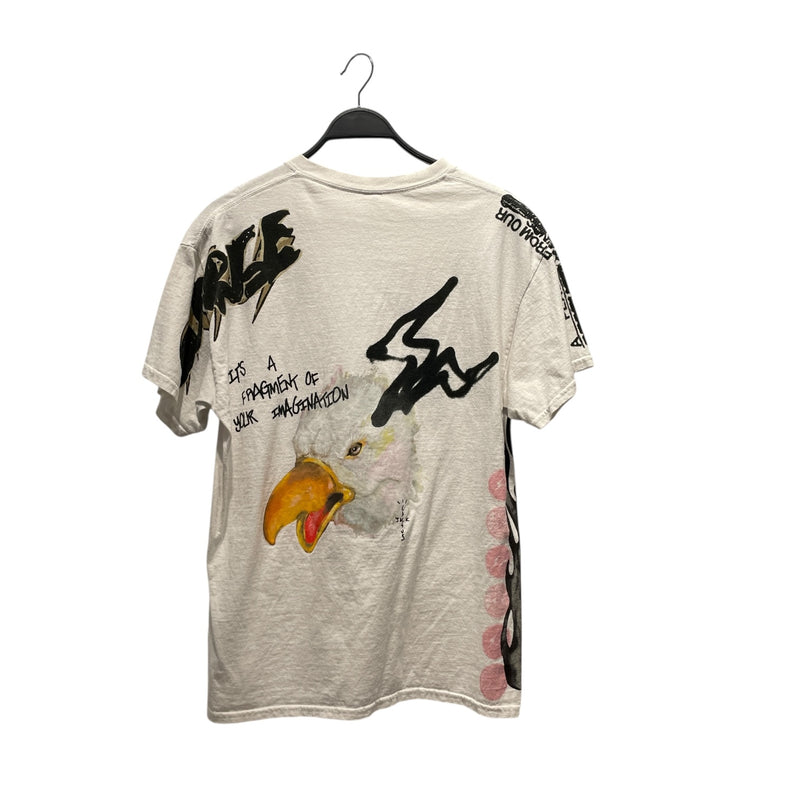 CACTUS JACK/FRAGMENT/T-Shirt/M/Cotton/WHT/Turtle Neck/