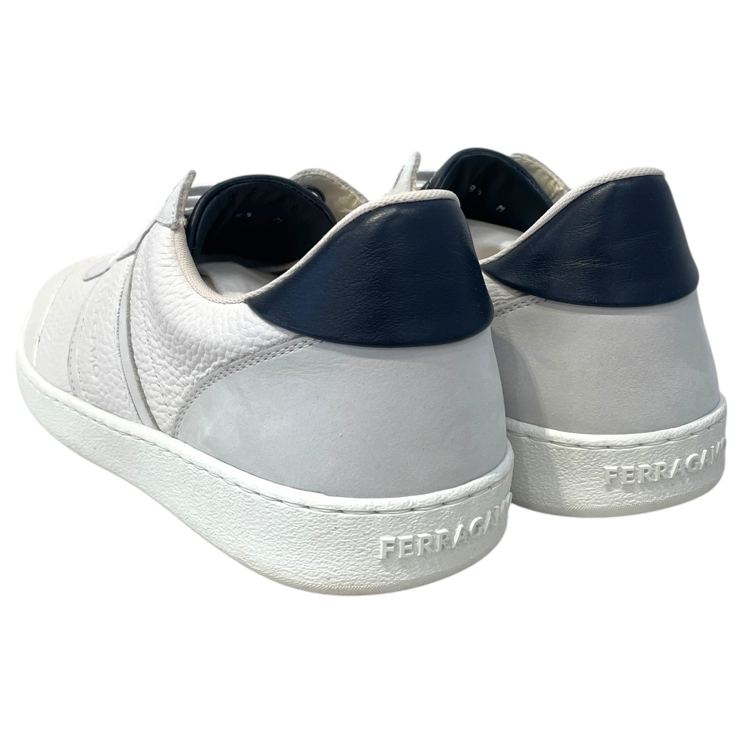 Salvatore Ferragamo/Low-Sneakers/US 8.5/Leather/WHT/ view 2