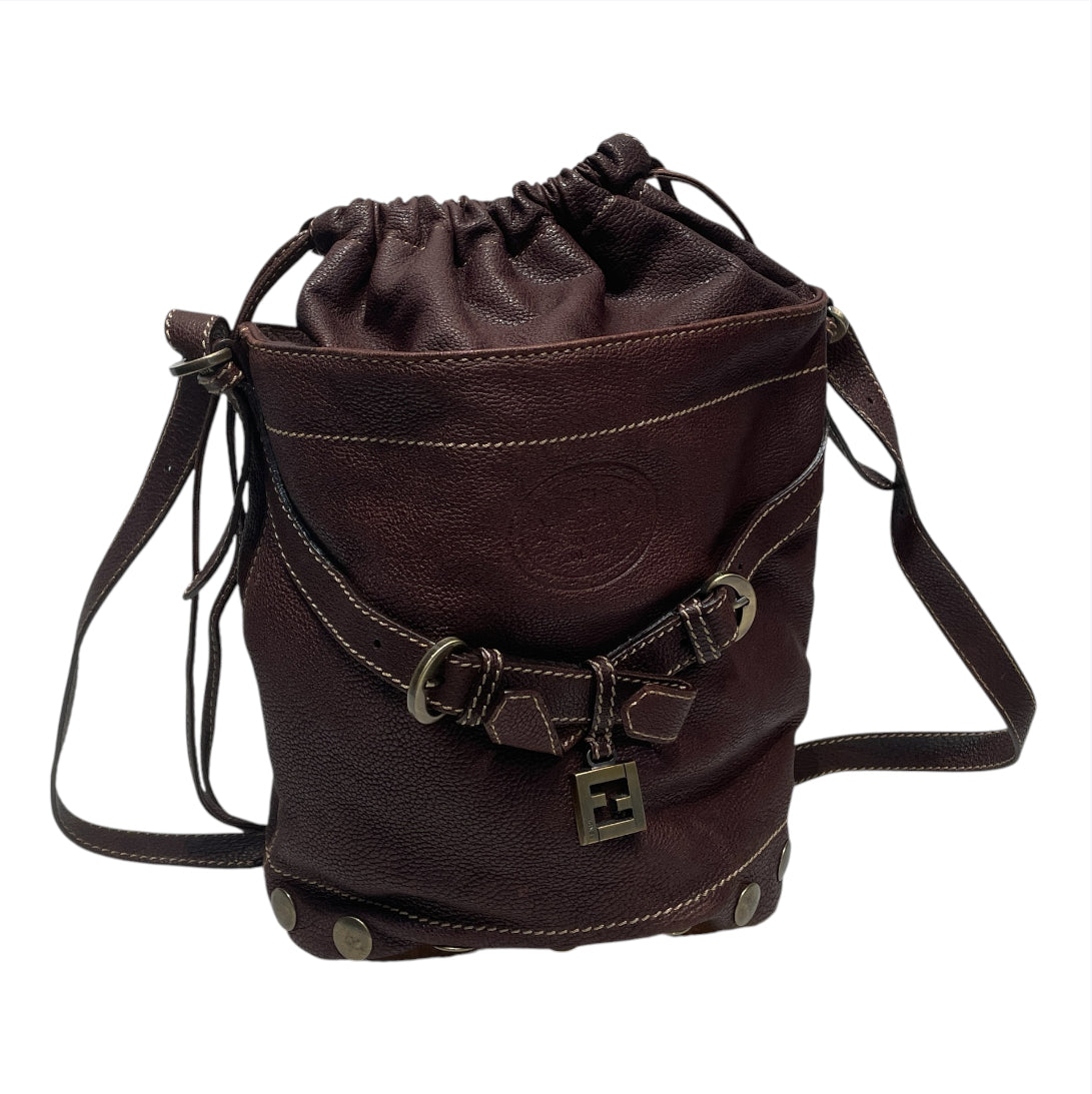 FENDI/Bag/Leather/BRW/BUCKET BAG view 1