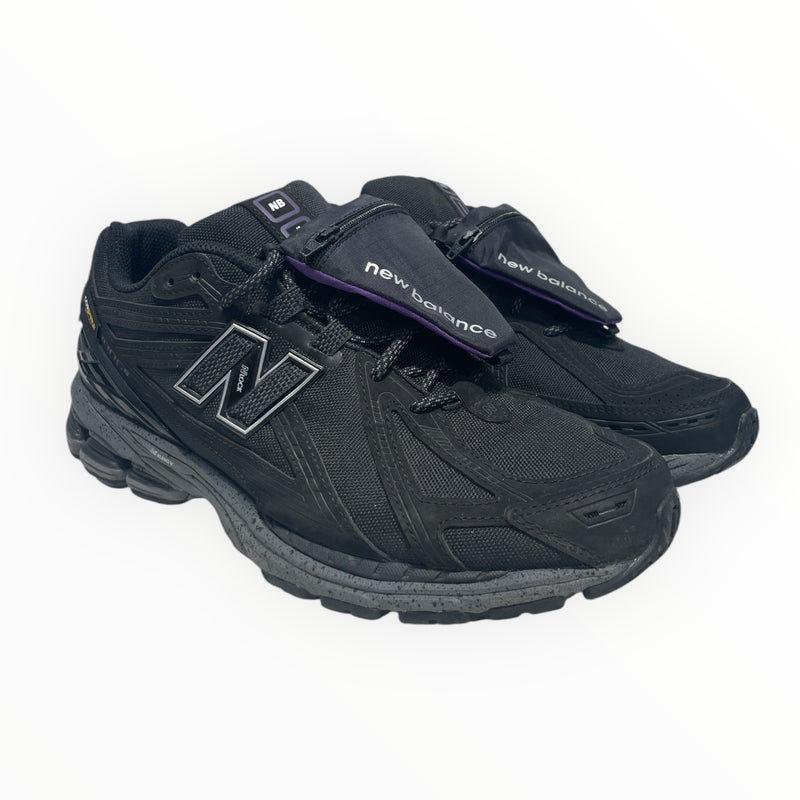 NEW BALANCE/Low-Sneakers/US 10/Suede/BLK/1906