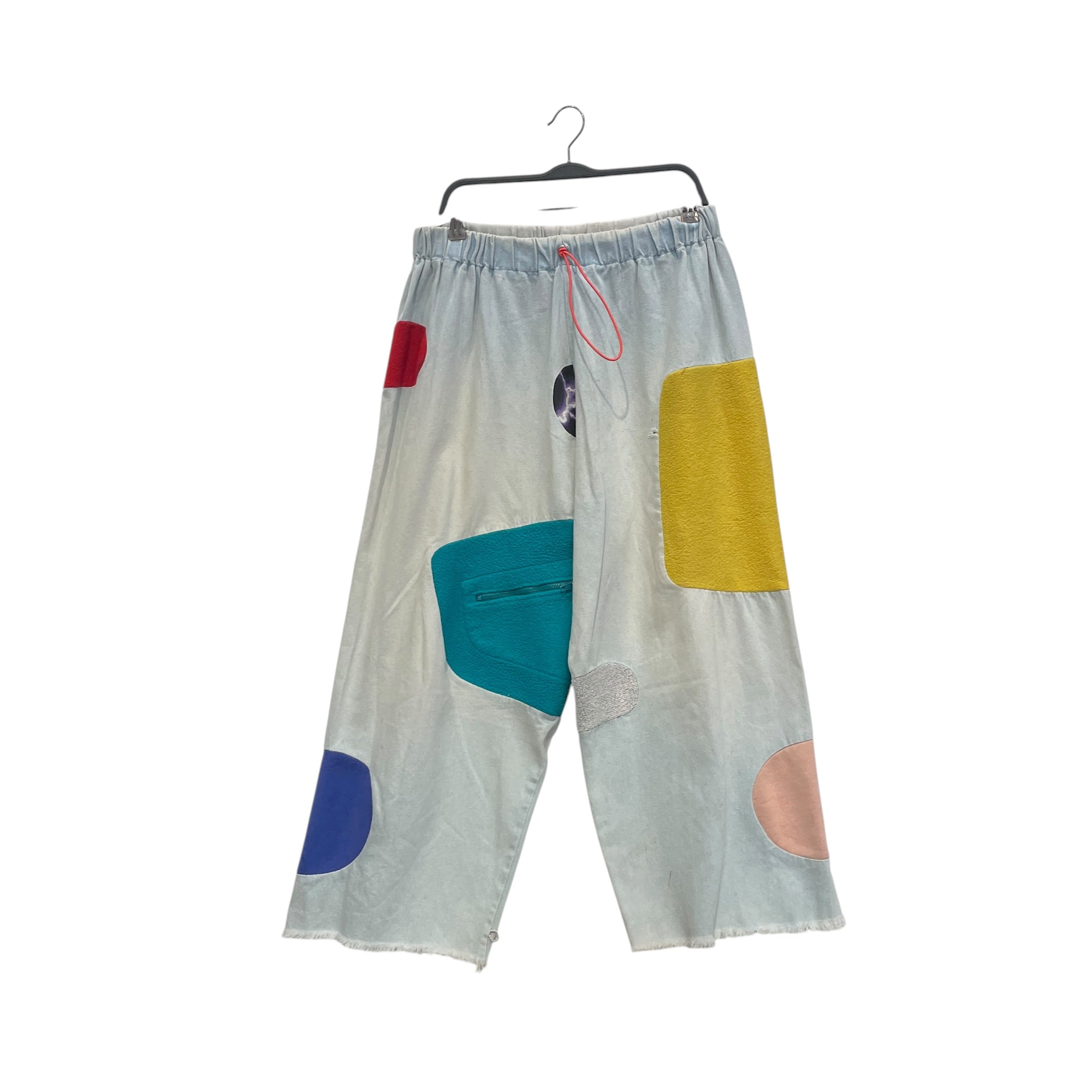 DEATON CHRIS ANTHONY/Straight Pants/Denim/BLU/COLORFUL SHAPES/1 OF 1 view 1